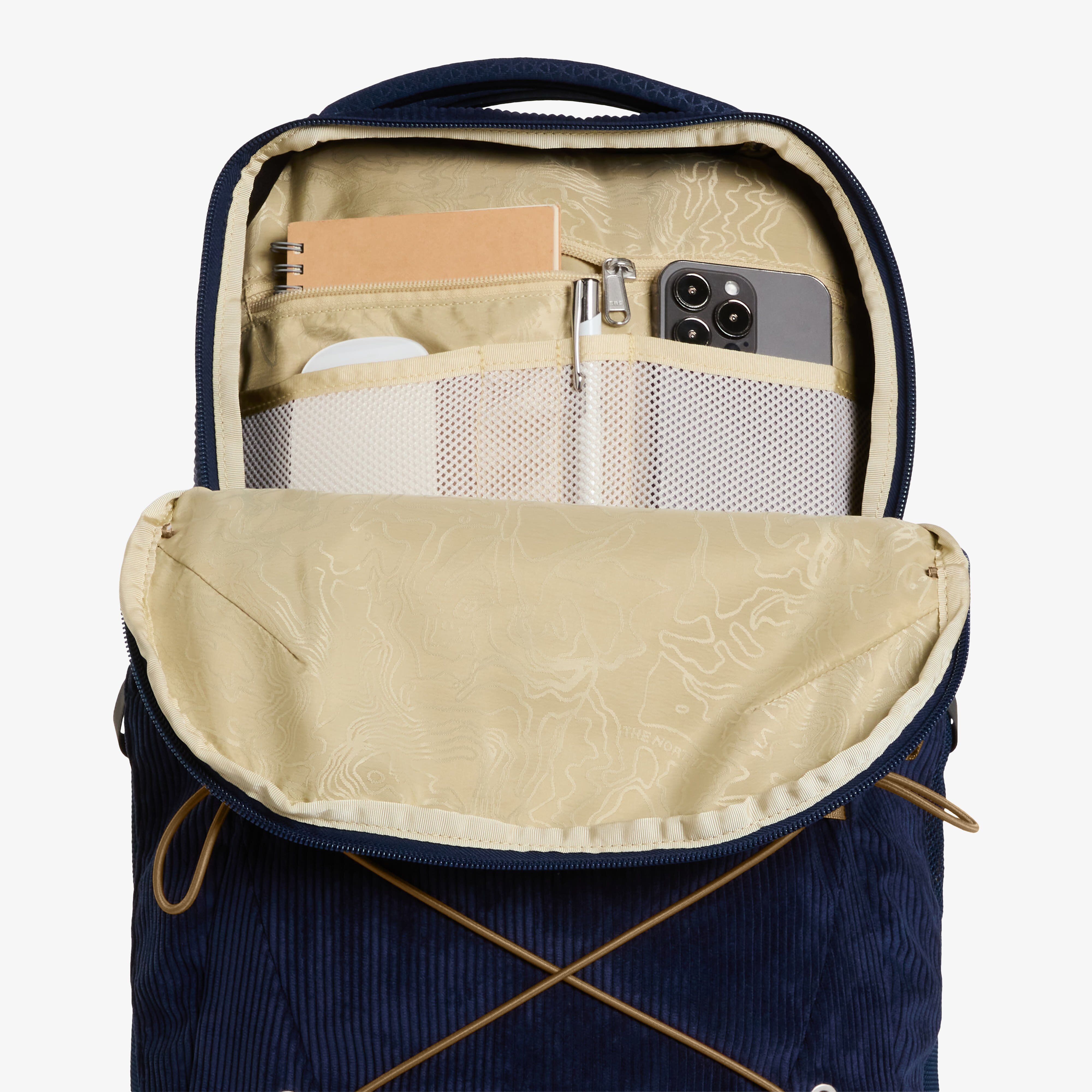 The North Face Раница Jester Pro Summit Navy/ Leather Brown