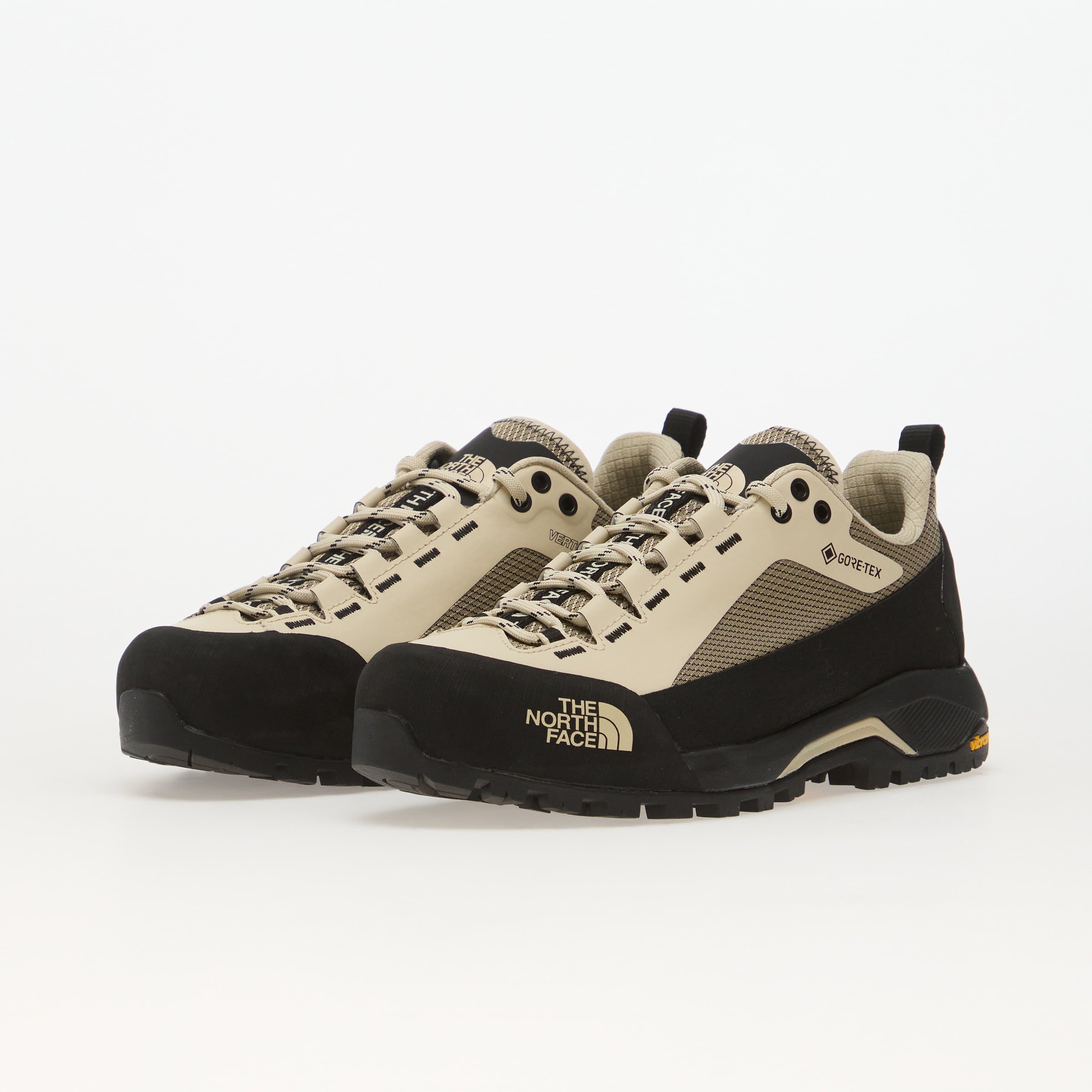 The North Face Сникърси W Verto Alpine Gore-Tex Desert Stone/ Tnf Black