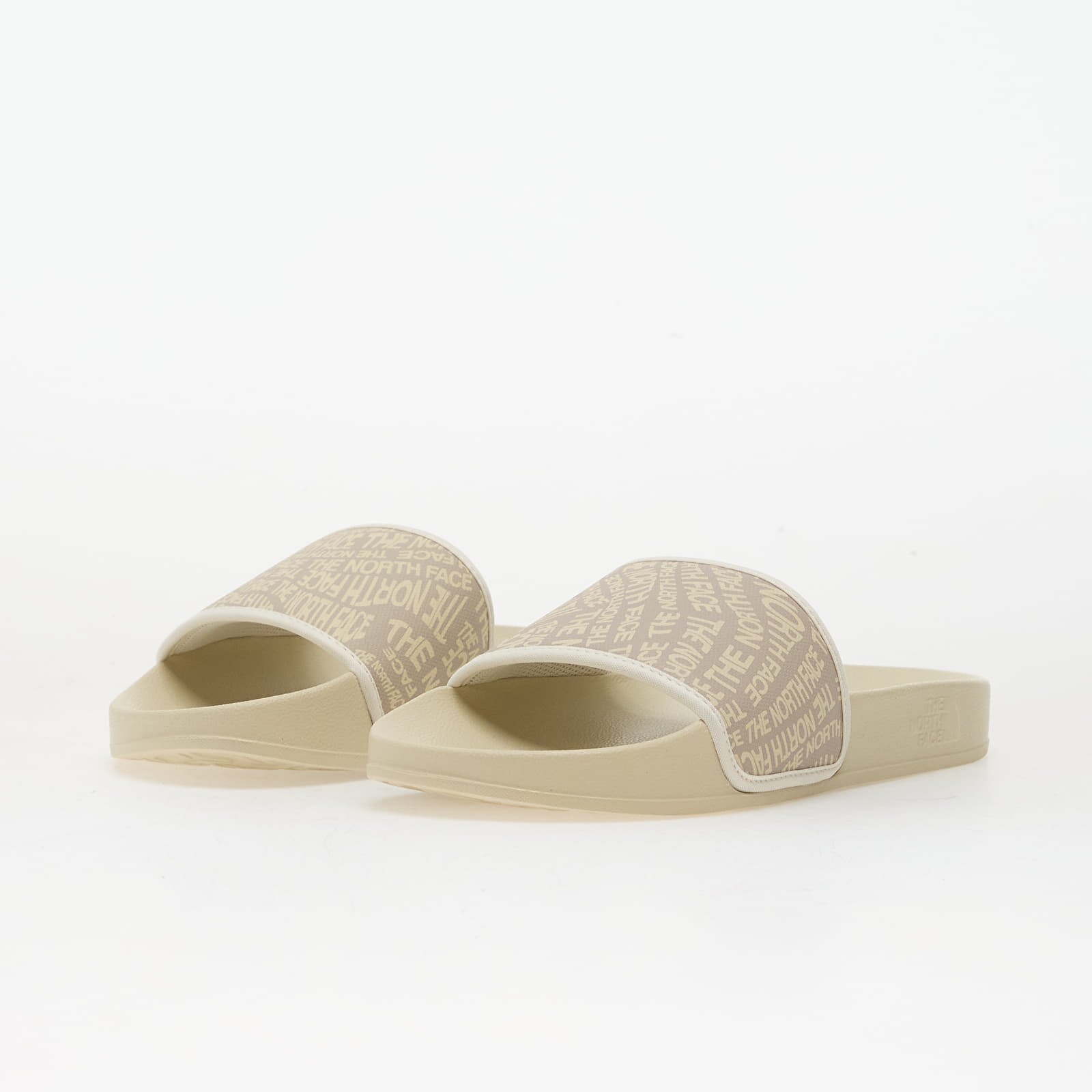 The North Face W Basecamp Slide Iii Desert Stone/ White