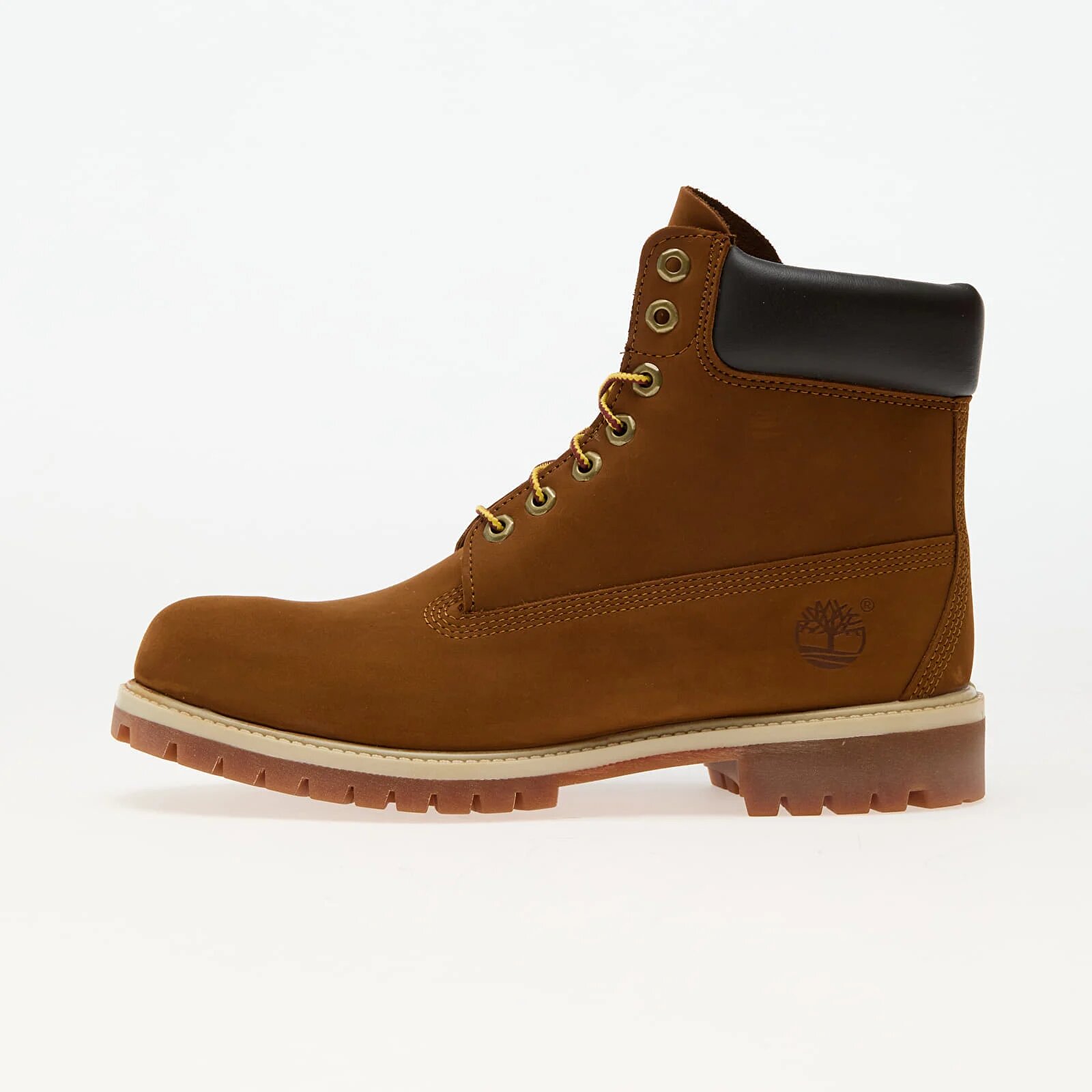 Timberland Сникърси 6-Inch Premium Waterproof Boot Dark Wheat Nubuck
