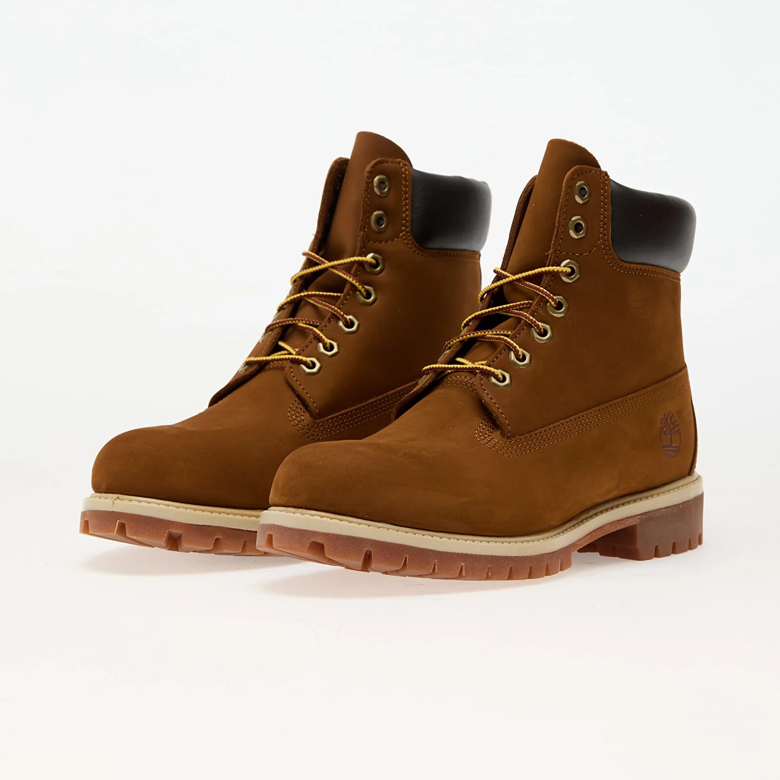 Timberland Сникърси 6-Inch Premium Waterproof Boot Dark Wheat Nubuck