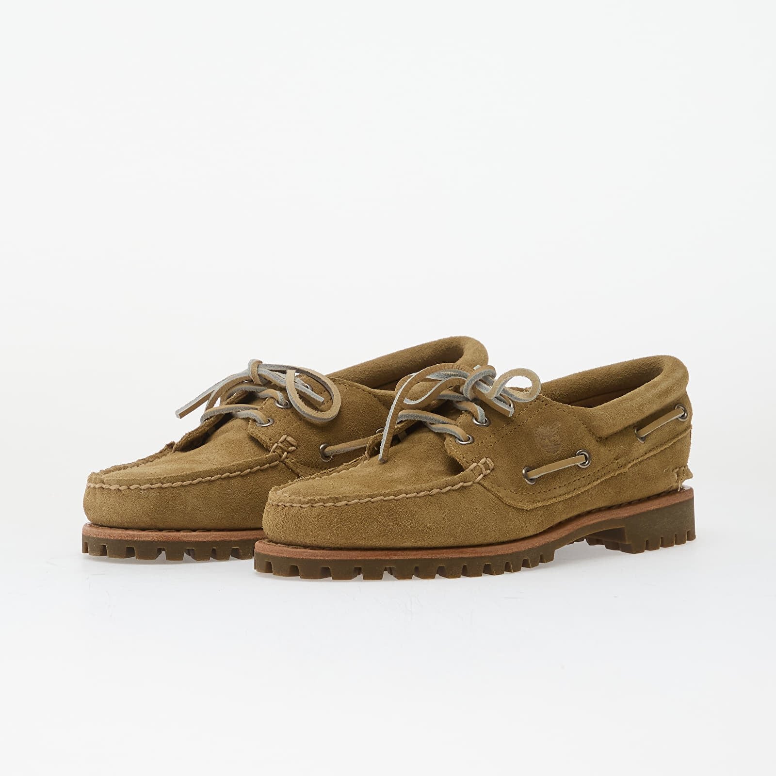 Timberland Сникърси Authentic Boat Shoe Medium Beige Suede