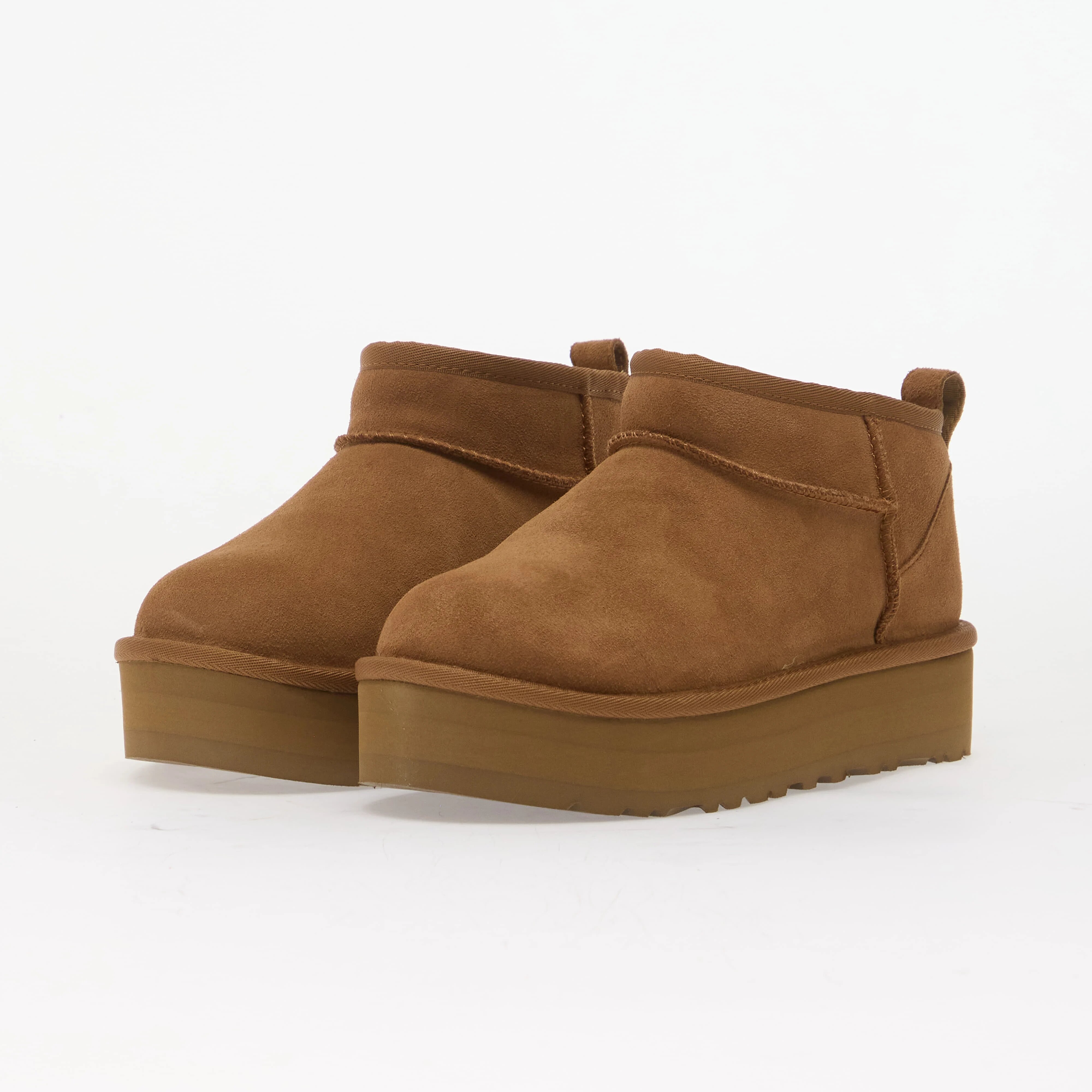 Ugg Обувки Kids Classic Ultra Mini Platform Chestnut