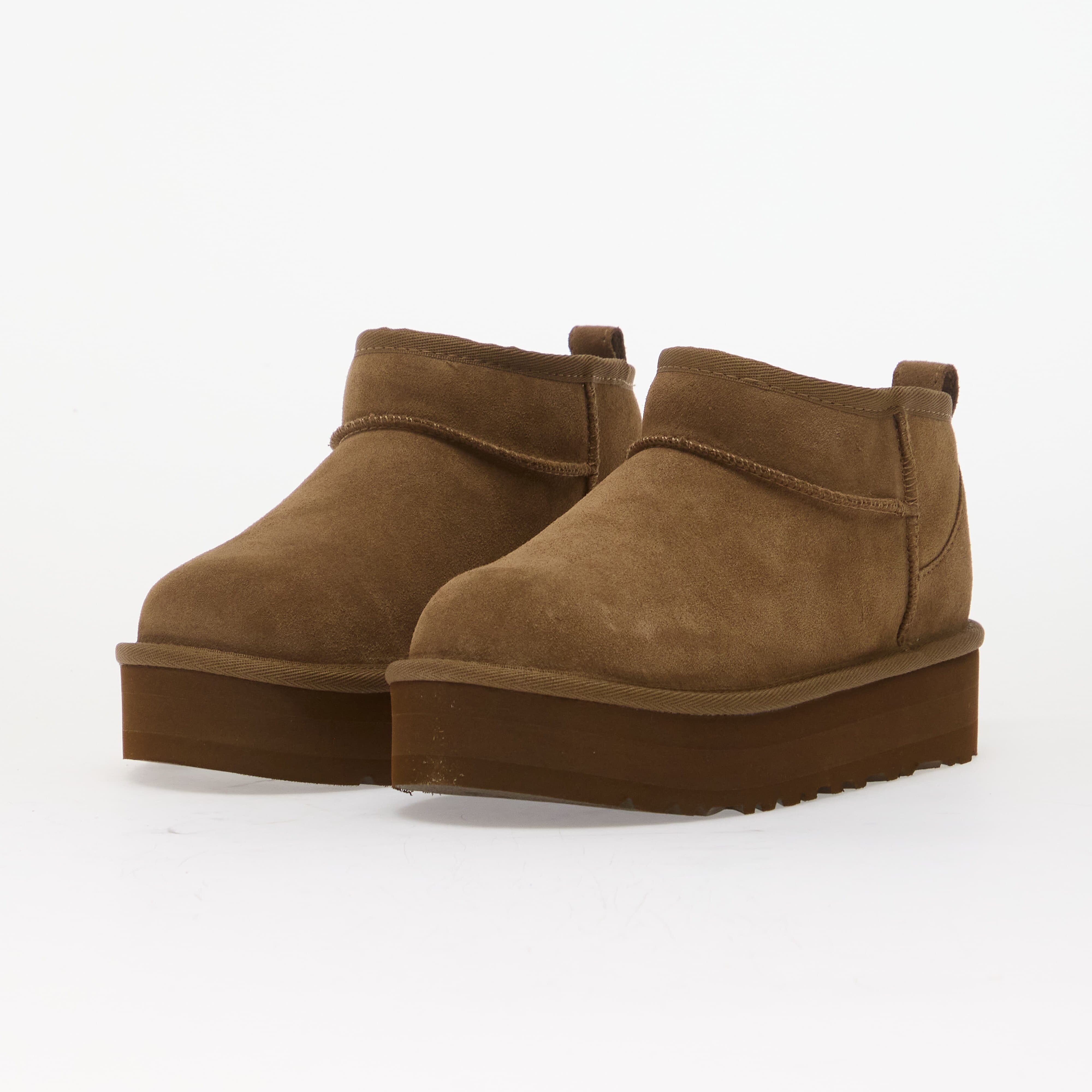 Ugg Обувки Kids Classic Ultra Mini Platform Light Bronze