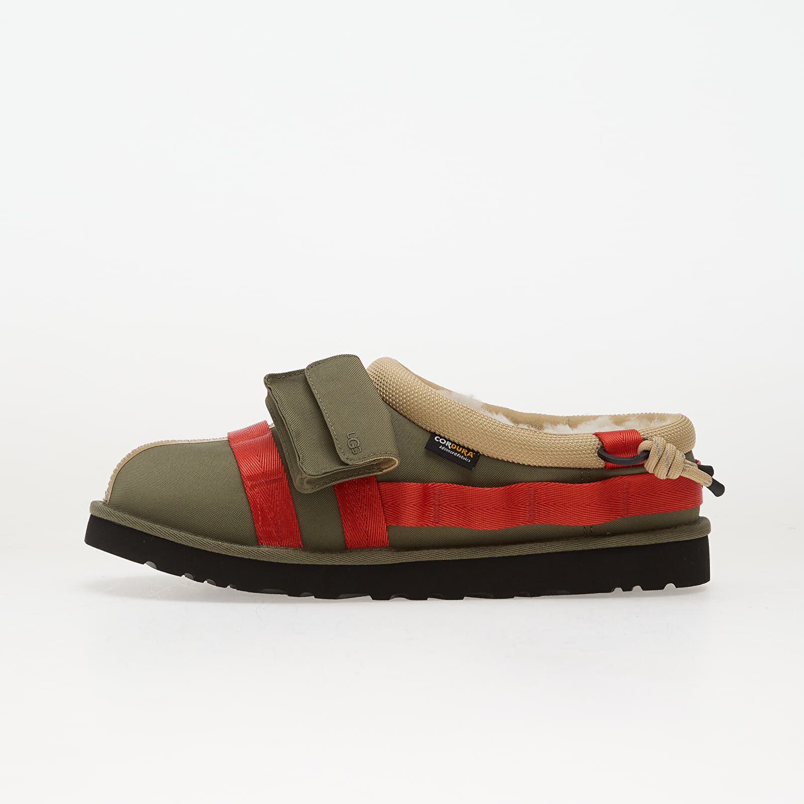 Ugg Сникърси M Tasman Wildwood Burtn Olive/ Red Pepper