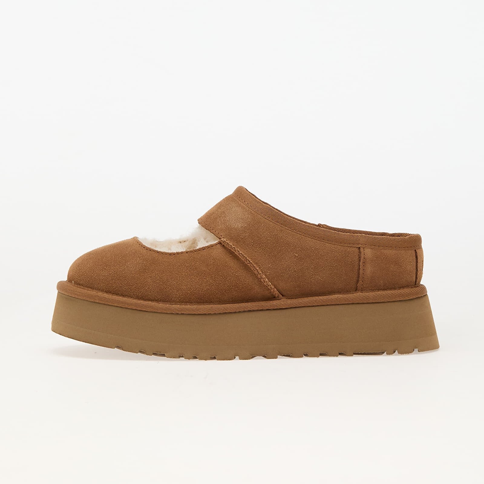 Ugg Сникърси W Bea Mary Jane Chestnut