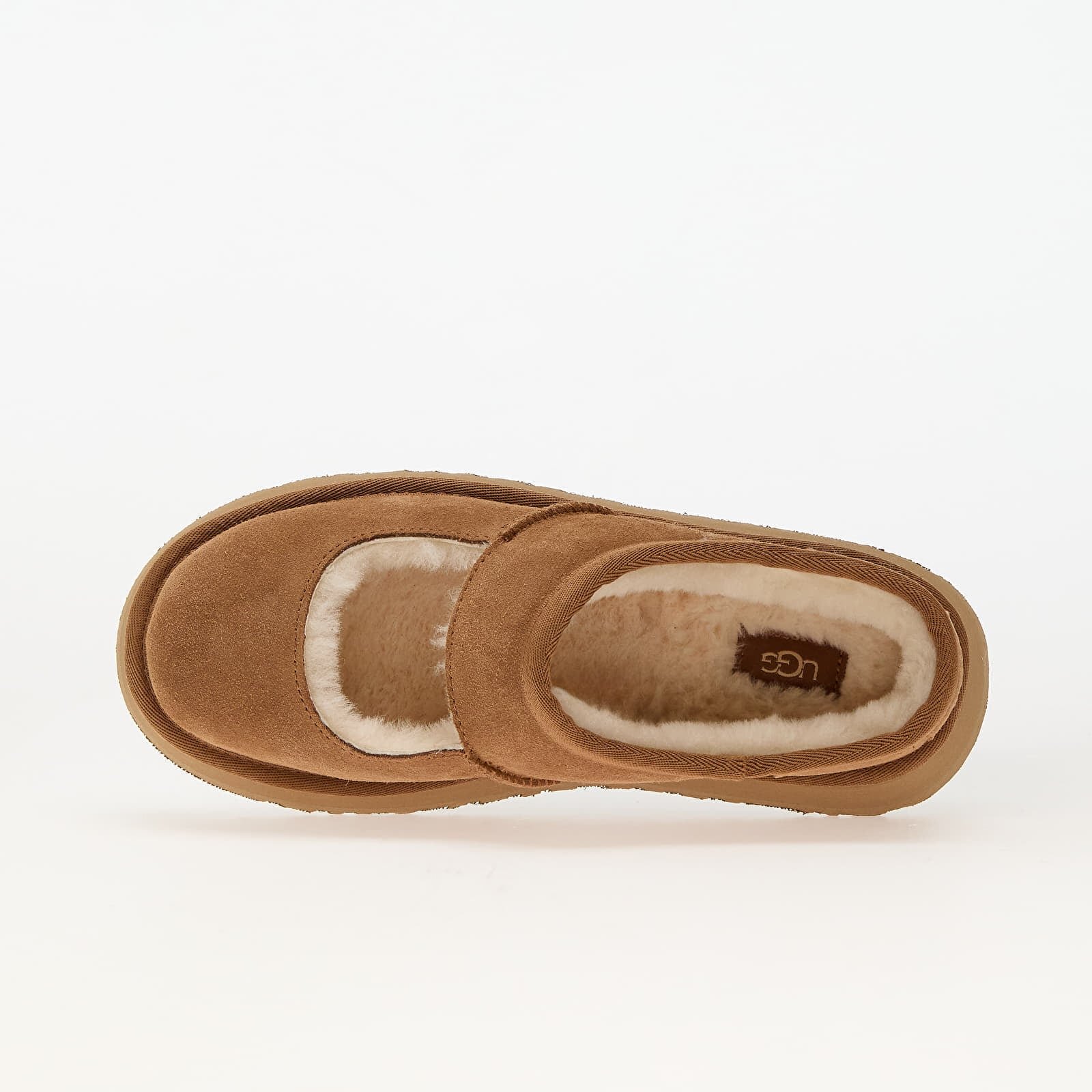 Ugg Сникърси W Bea Mary Jane Chestnut