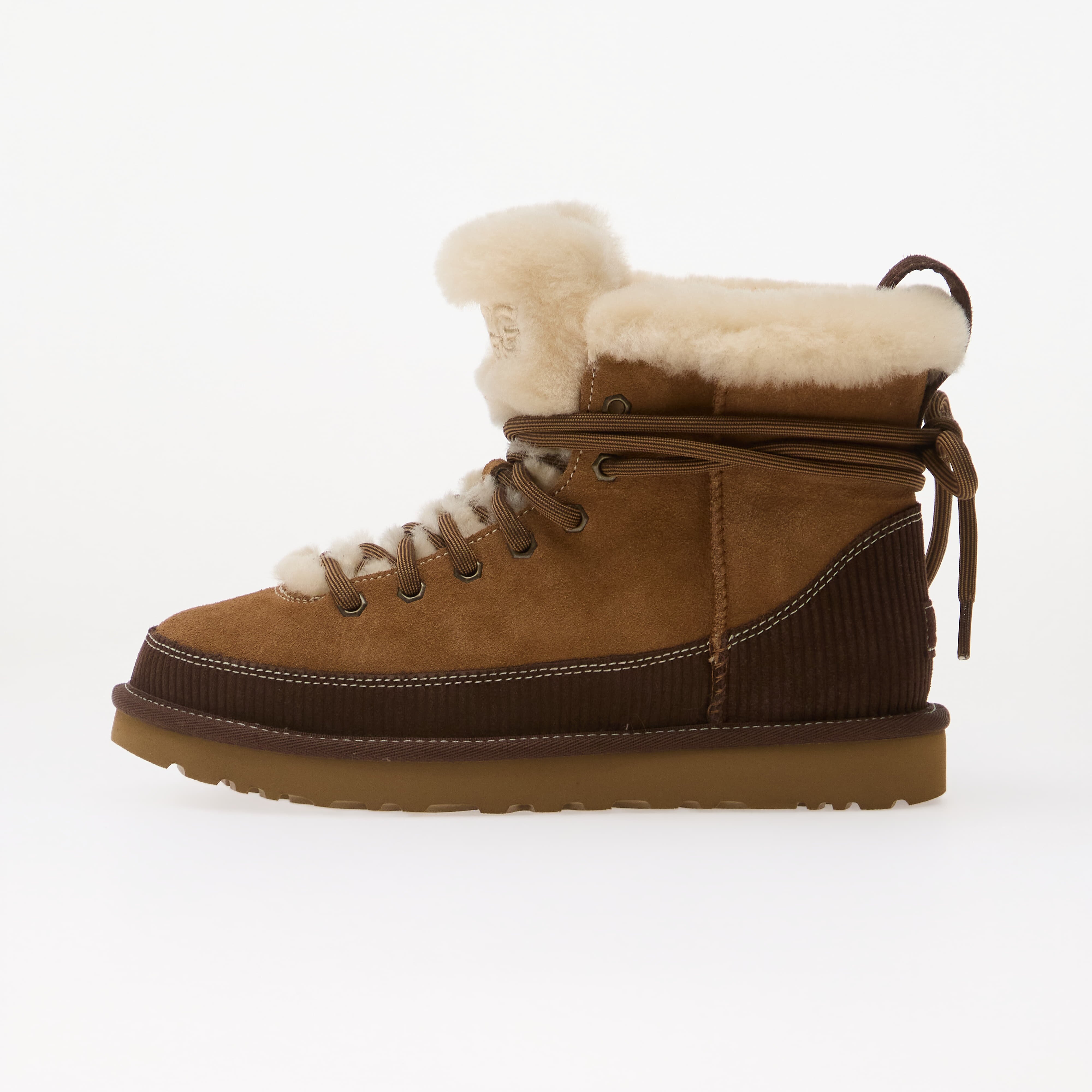 Ugg Сникърси W Classic Heritage Lace-Up Chestnut