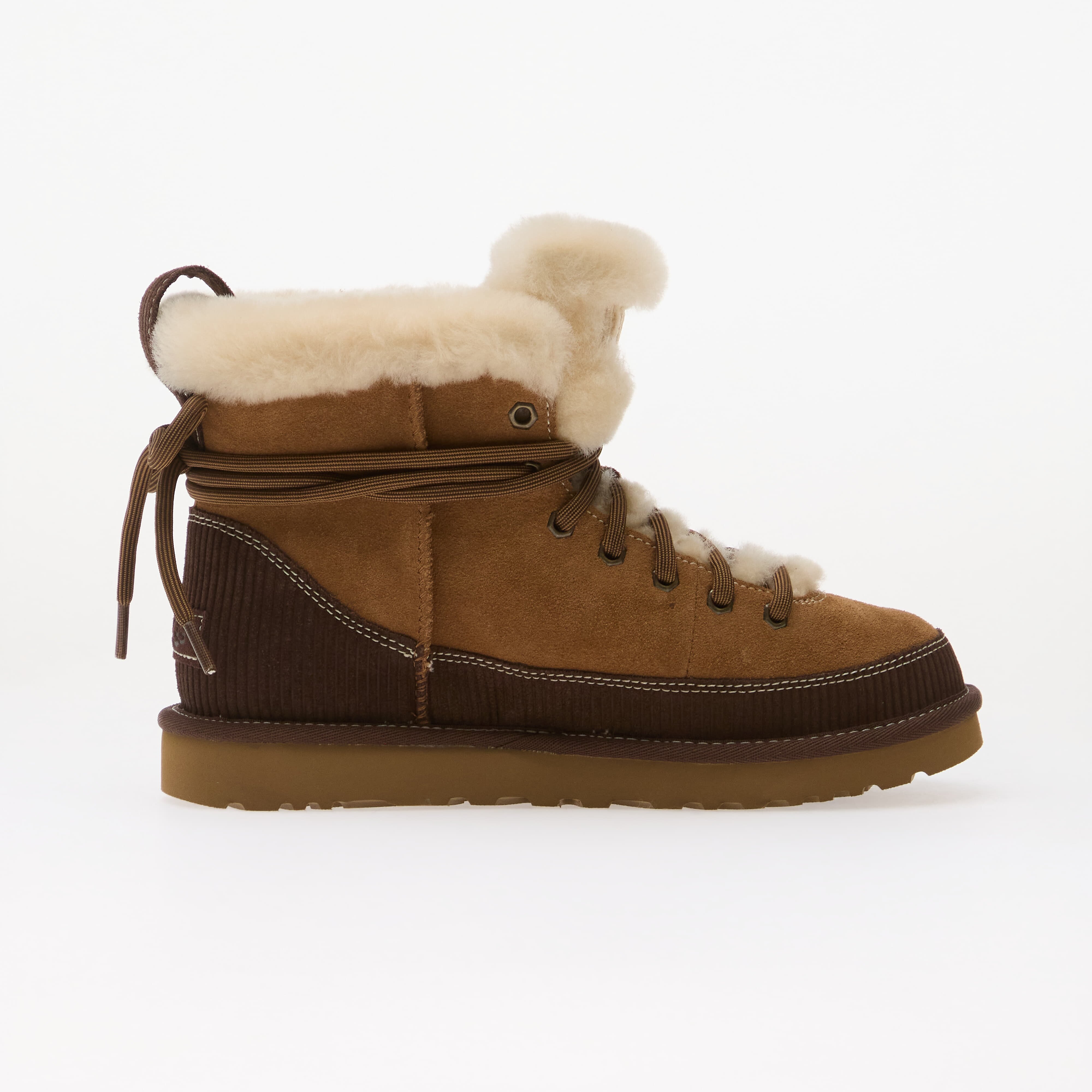 Ugg Сникърси W Classic Heritage Lace-Up Chestnut