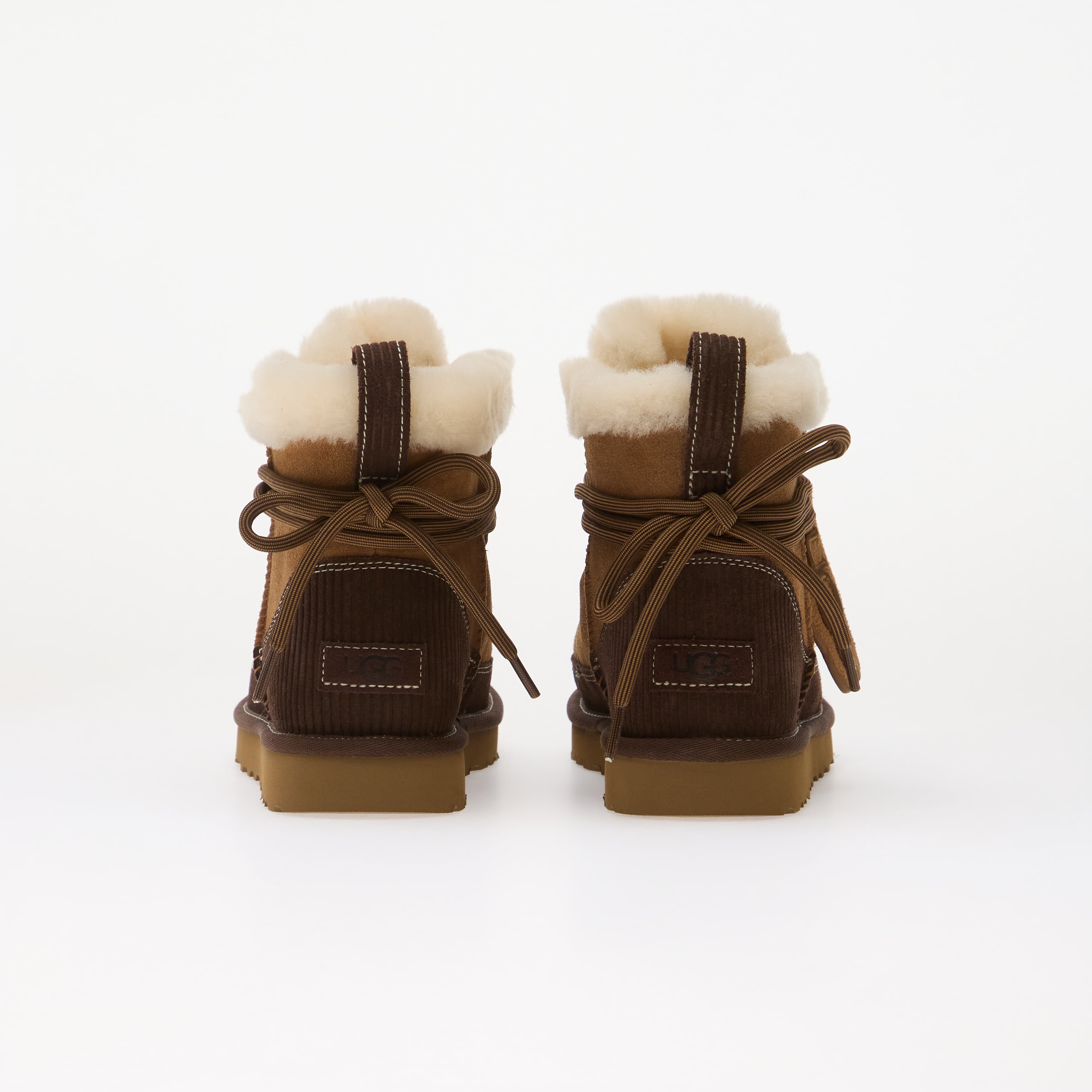 Ugg Сникърси W Classic Heritage Lace-Up Chestnut