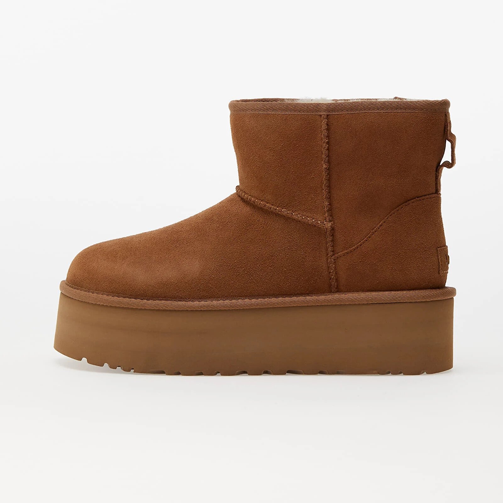 Ugg Сникърси W Classic Mini Platform Chestnut