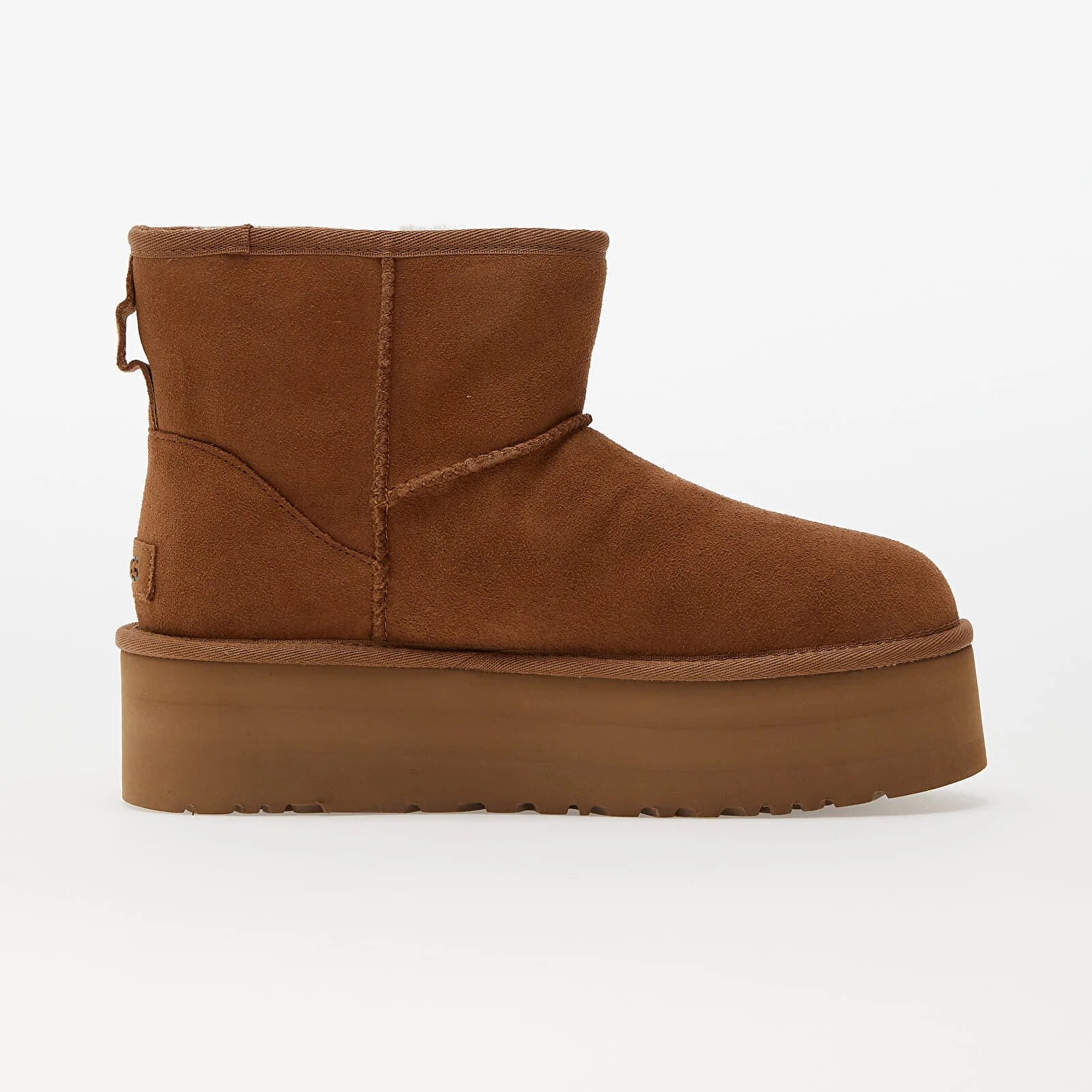 Ugg Сникърси W Classic Mini Platform Chestnut