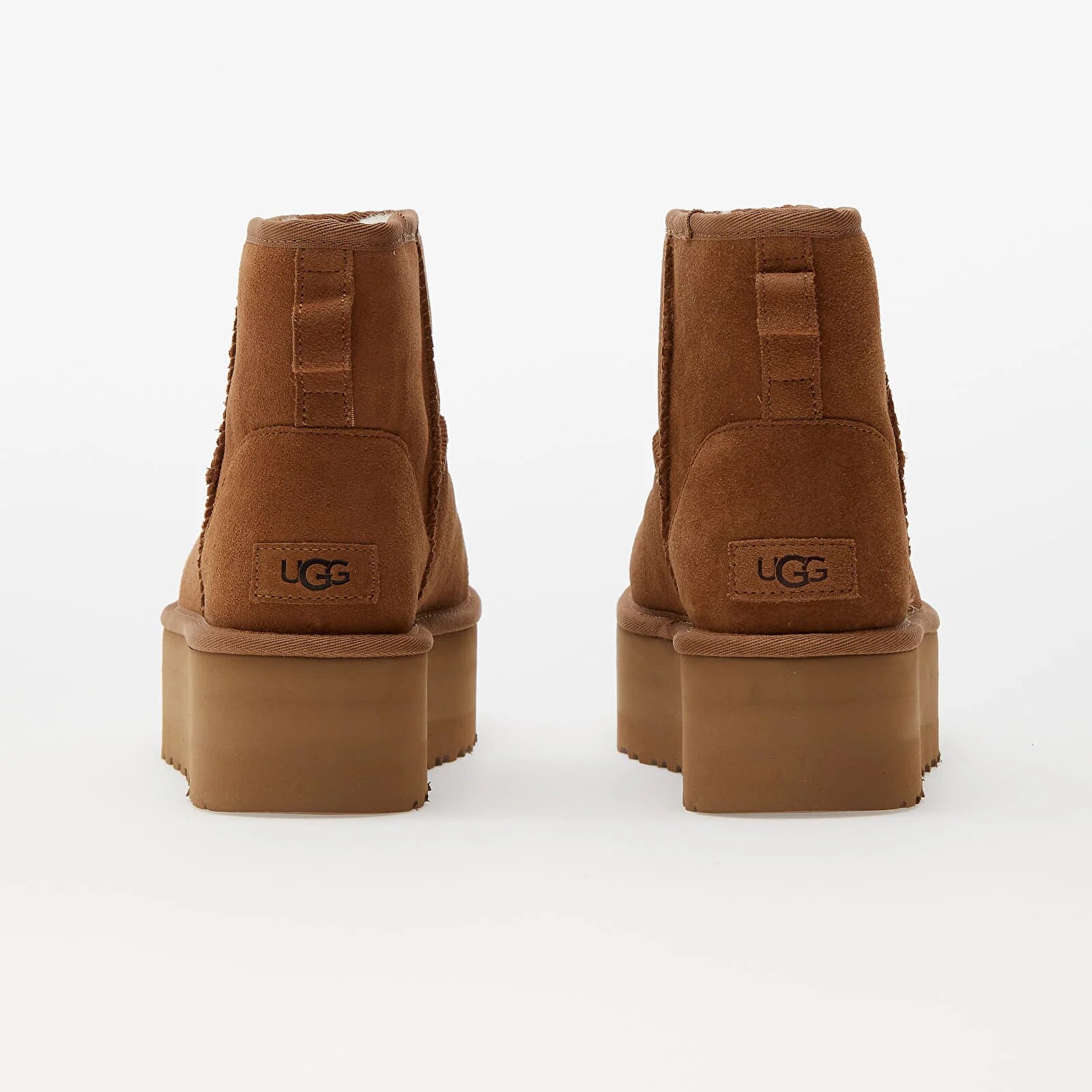 Ugg Сникърси W Classic Mini Platform Chestnut