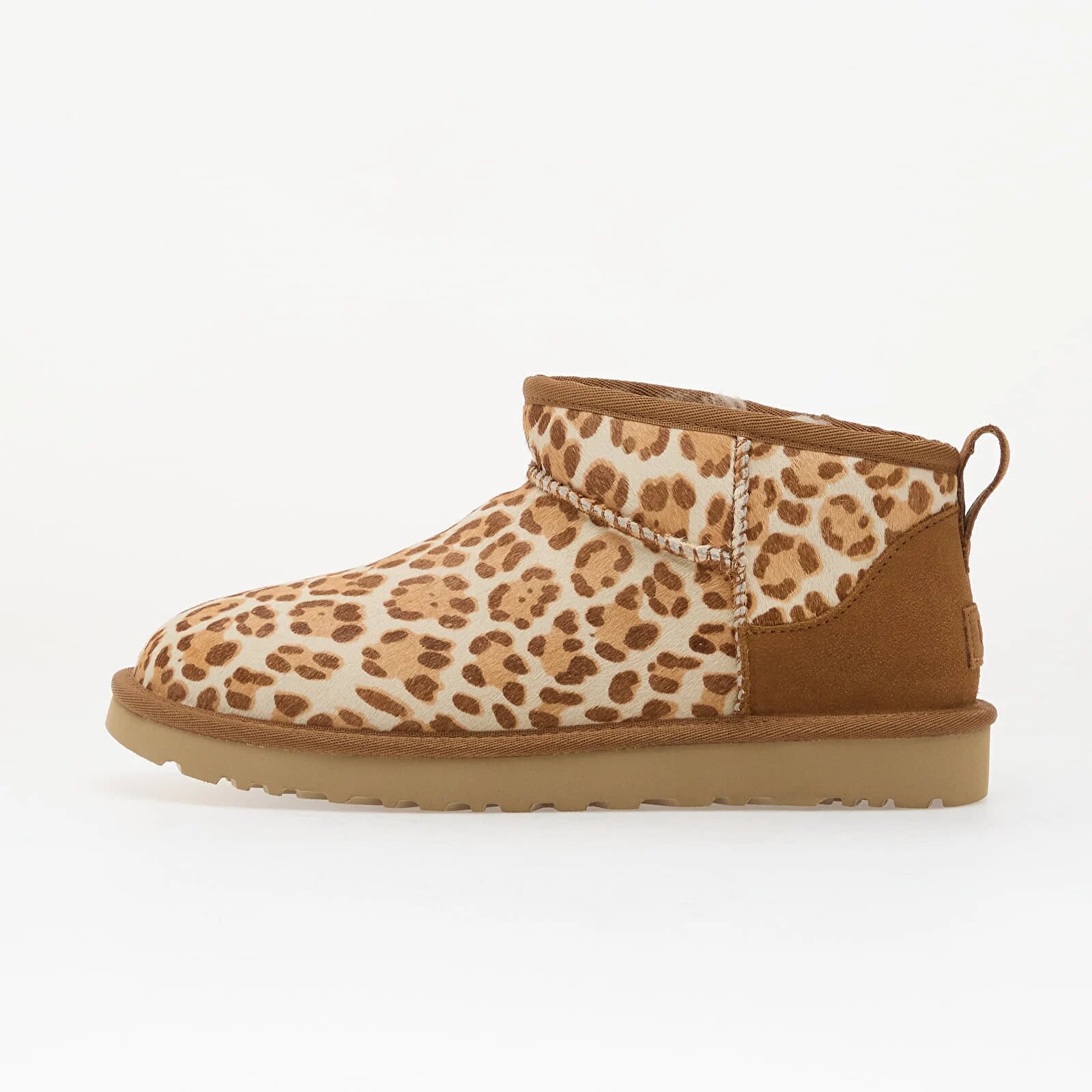 Ugg Сникърси W Classic Ultra Mini Plains Felicity Leopard Jasmine