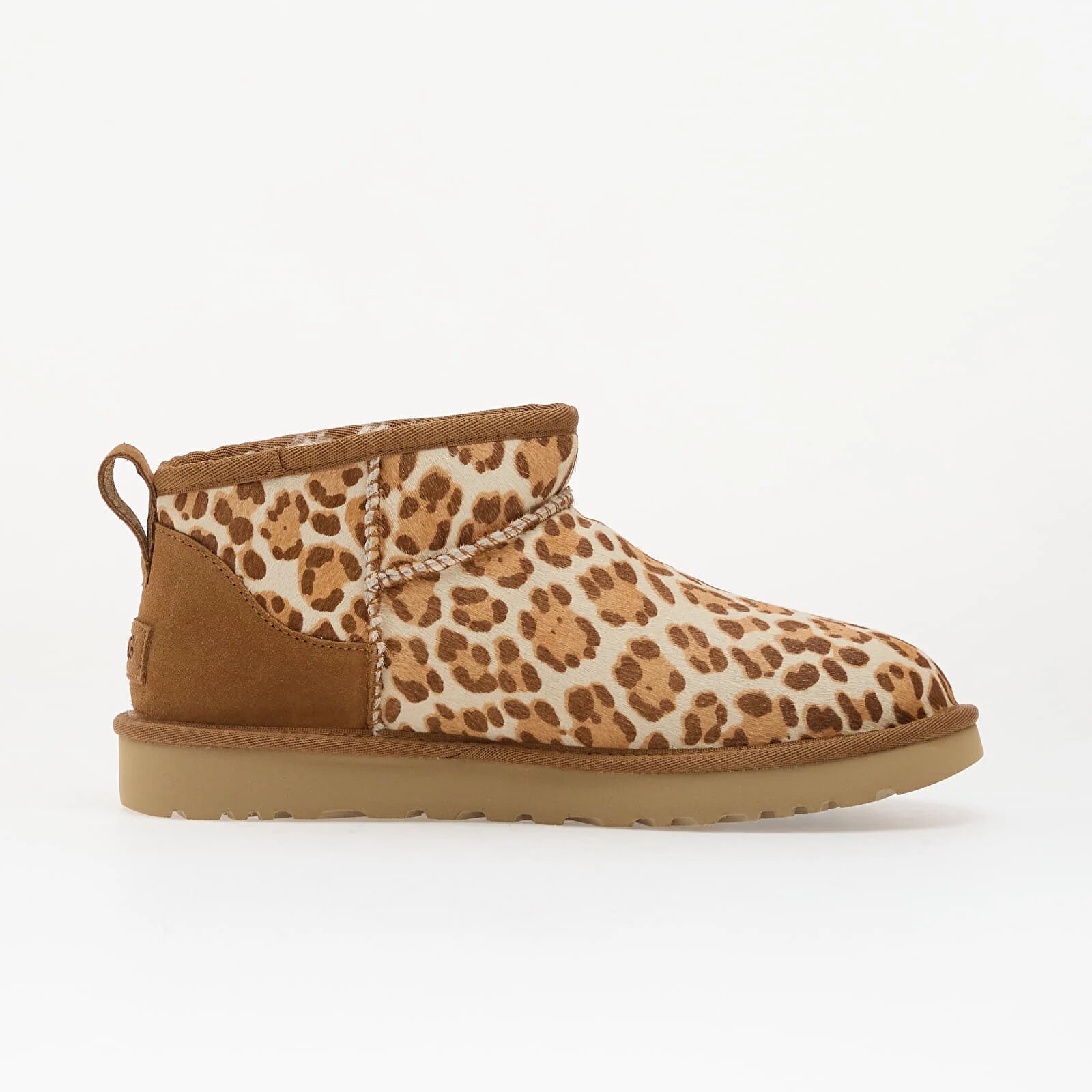 Ugg Сникърси W Classic Ultra Mini Plains Felicity Leopard Jasmine
