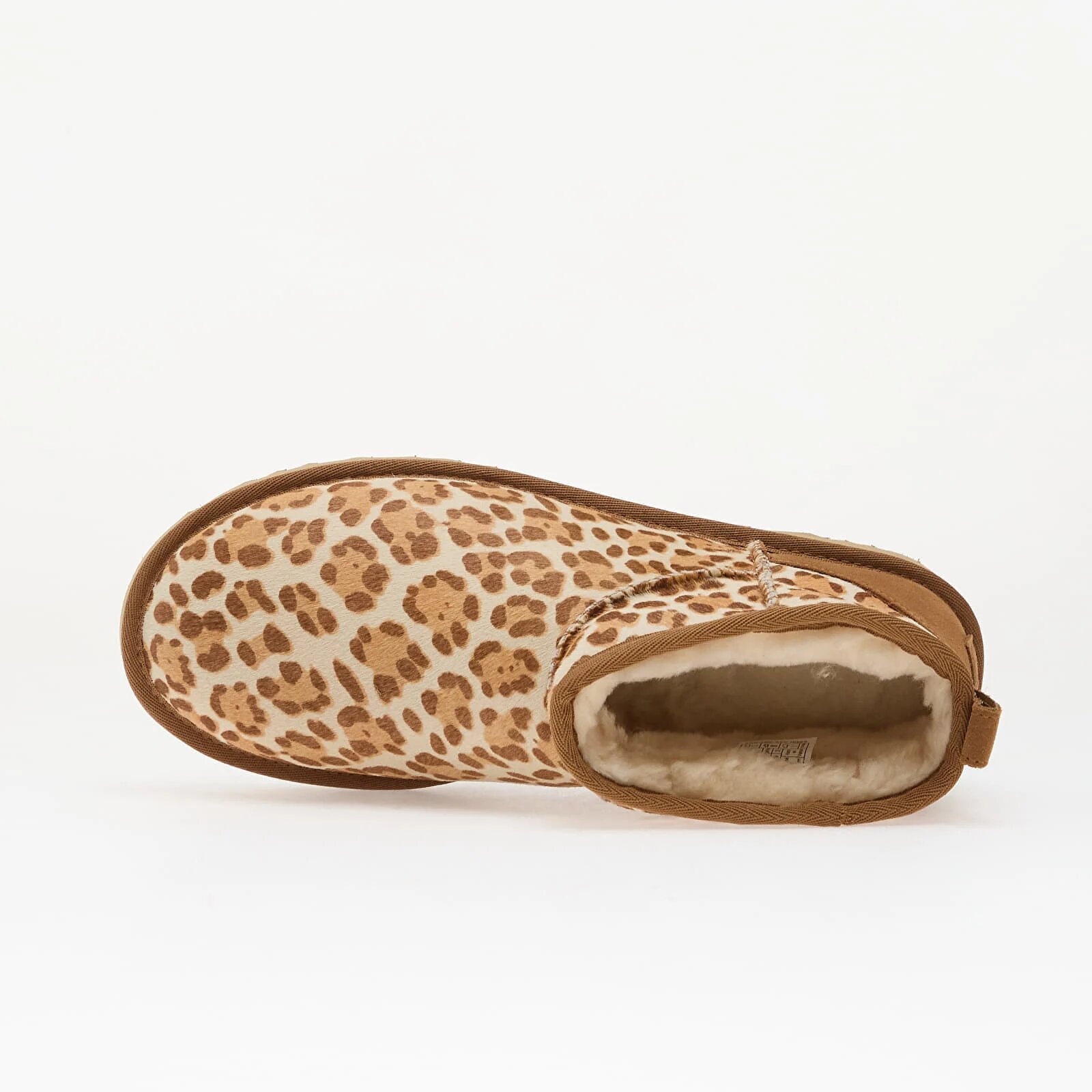 Ugg Сникърси W Classic Ultra Mini Plains Felicity Leopard Jasmine