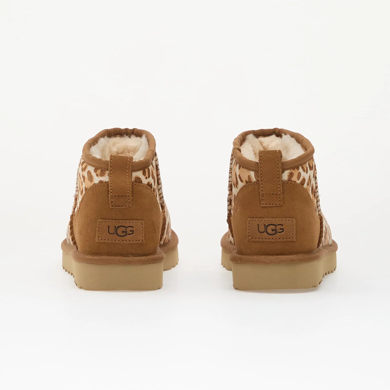Ugg Сникърси W Classic Ultra Mini Plains Felicity Leopard Jasmine