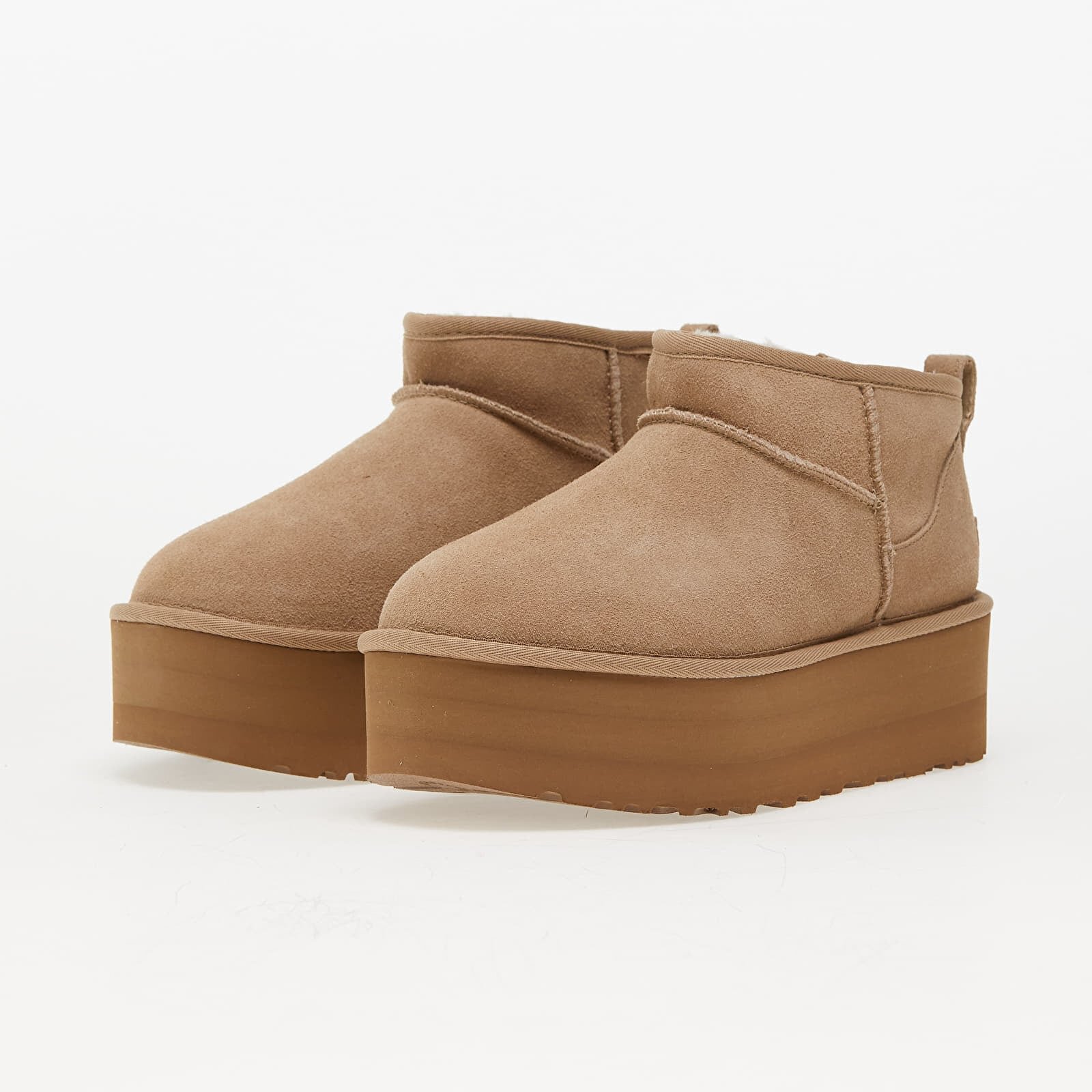 Ugg Сникърси W Classic Ultra Mini Platform Sand