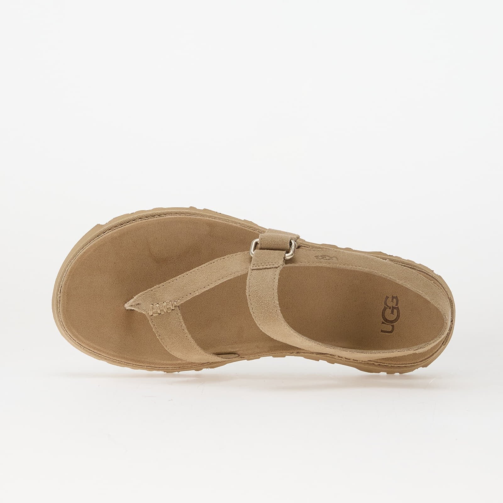 Ugg Сникърси W Goldengaze Toe Post Sand