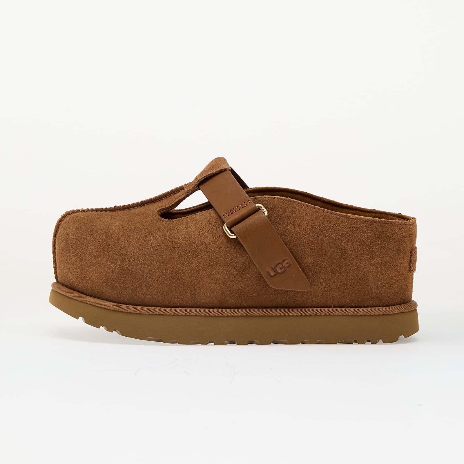 Ugg Сникърси W Goldenstar Hi Clog Chestnut