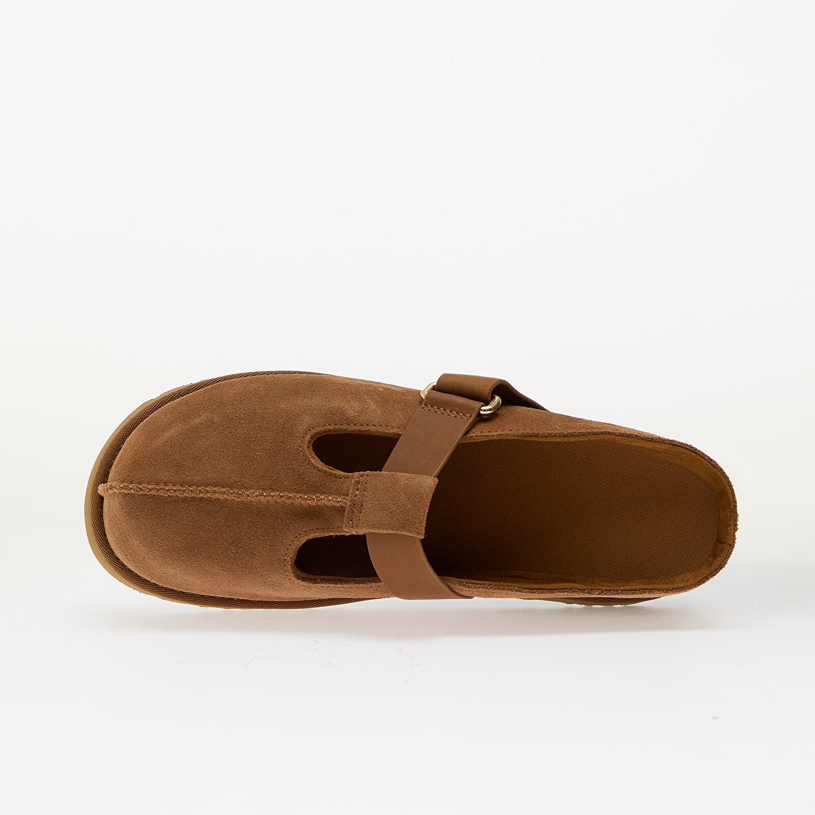 Ugg Сникърси W Goldenstar Hi Clog Chestnut