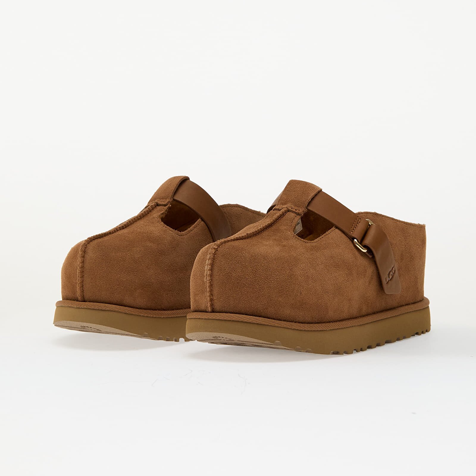 Ugg Сникърси W Goldenstar Hi Clog Chestnut