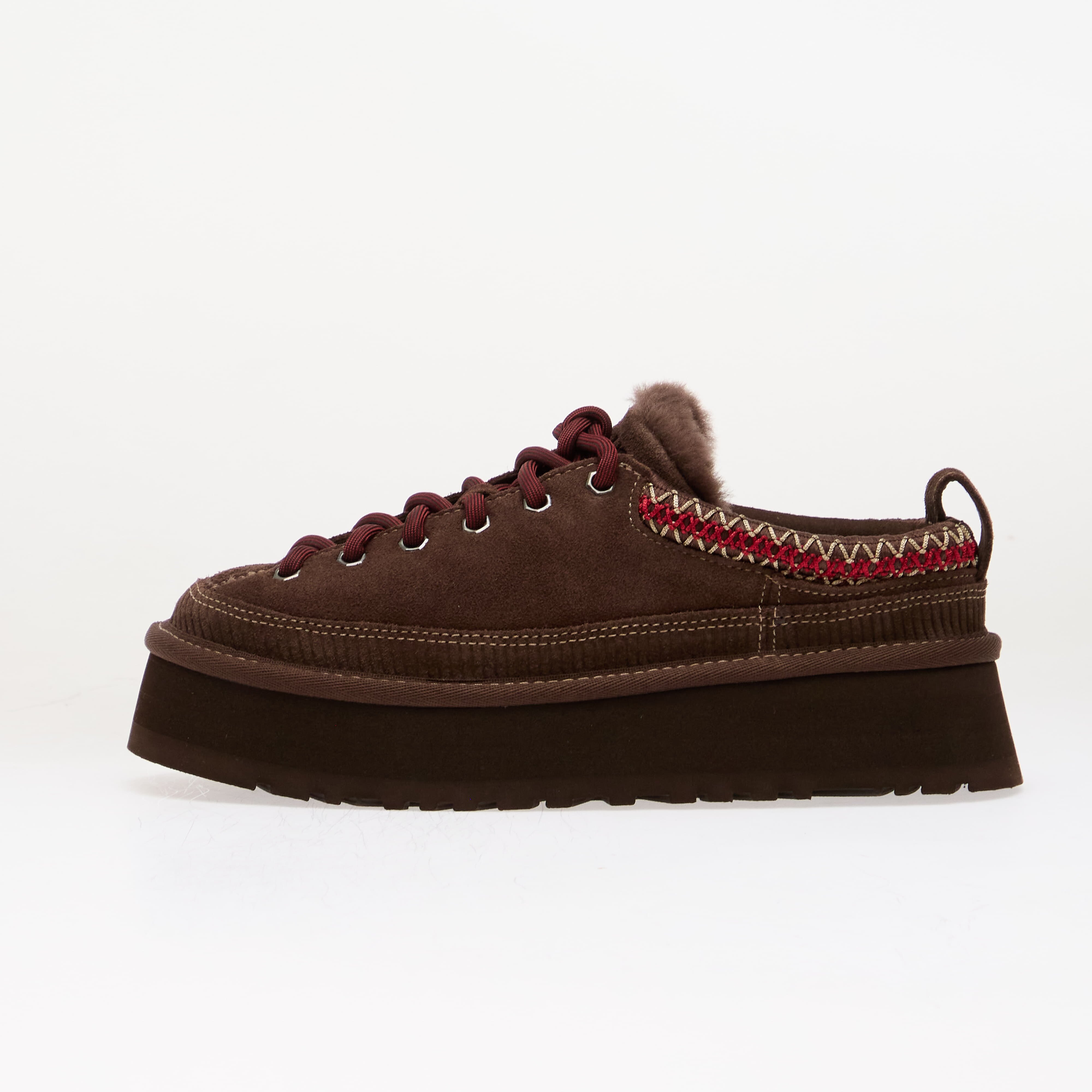 Ugg Сникърси W Heritage Lace-Up Slipper Burnt Cedar