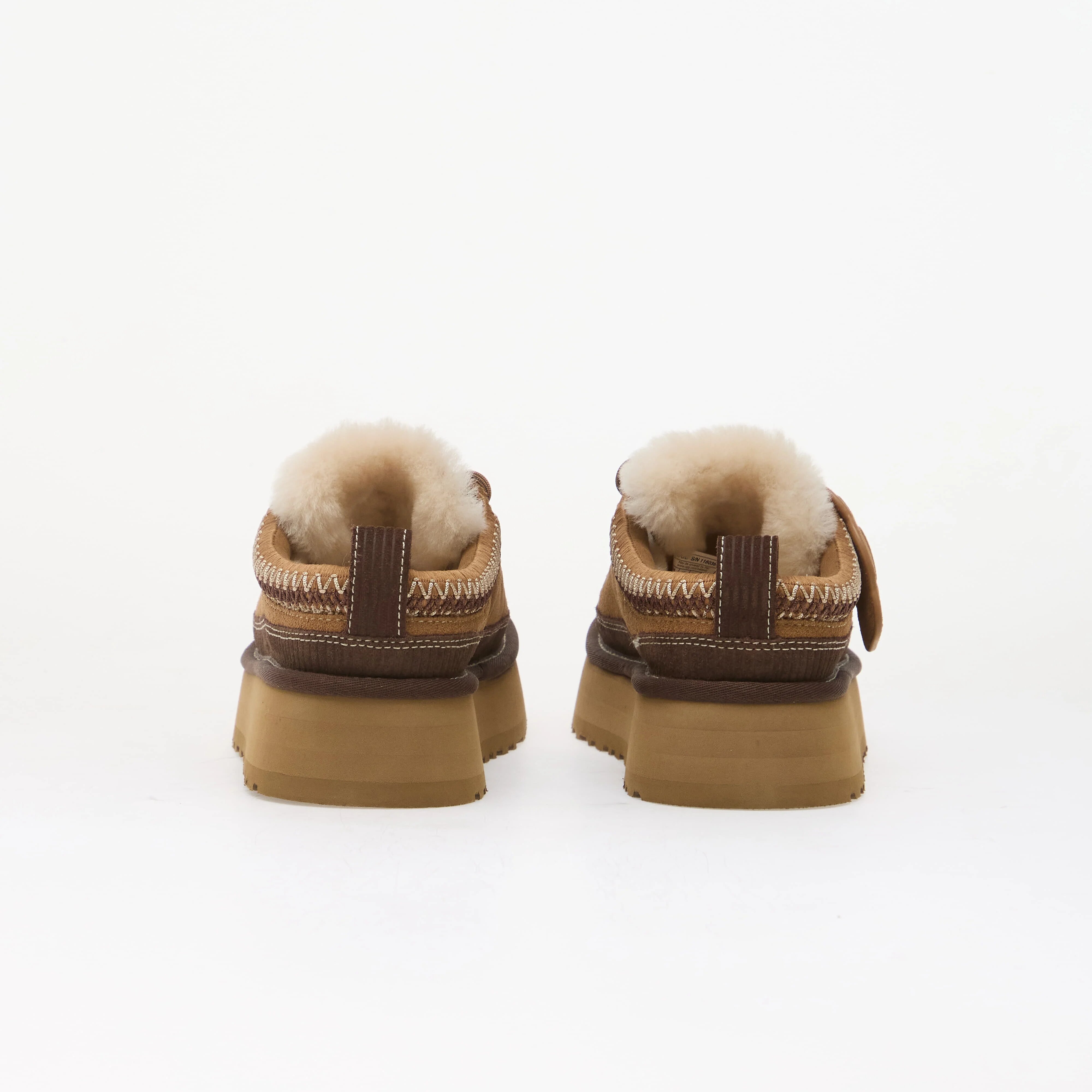 Ugg Сникърси W Heritage Lace-Up Slipper Chestnut