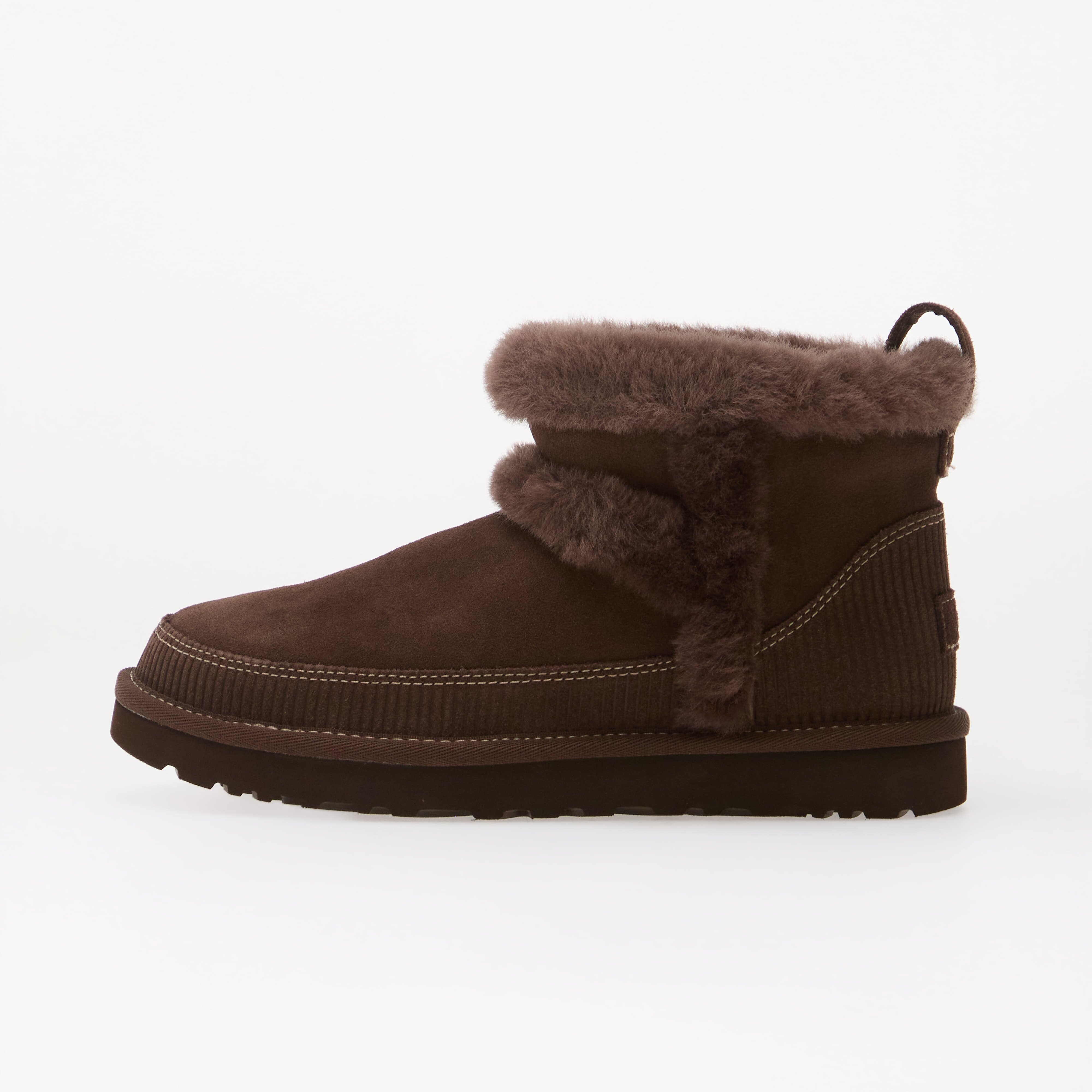 Ugg W Classic Mini Heritage Burnt Cedar