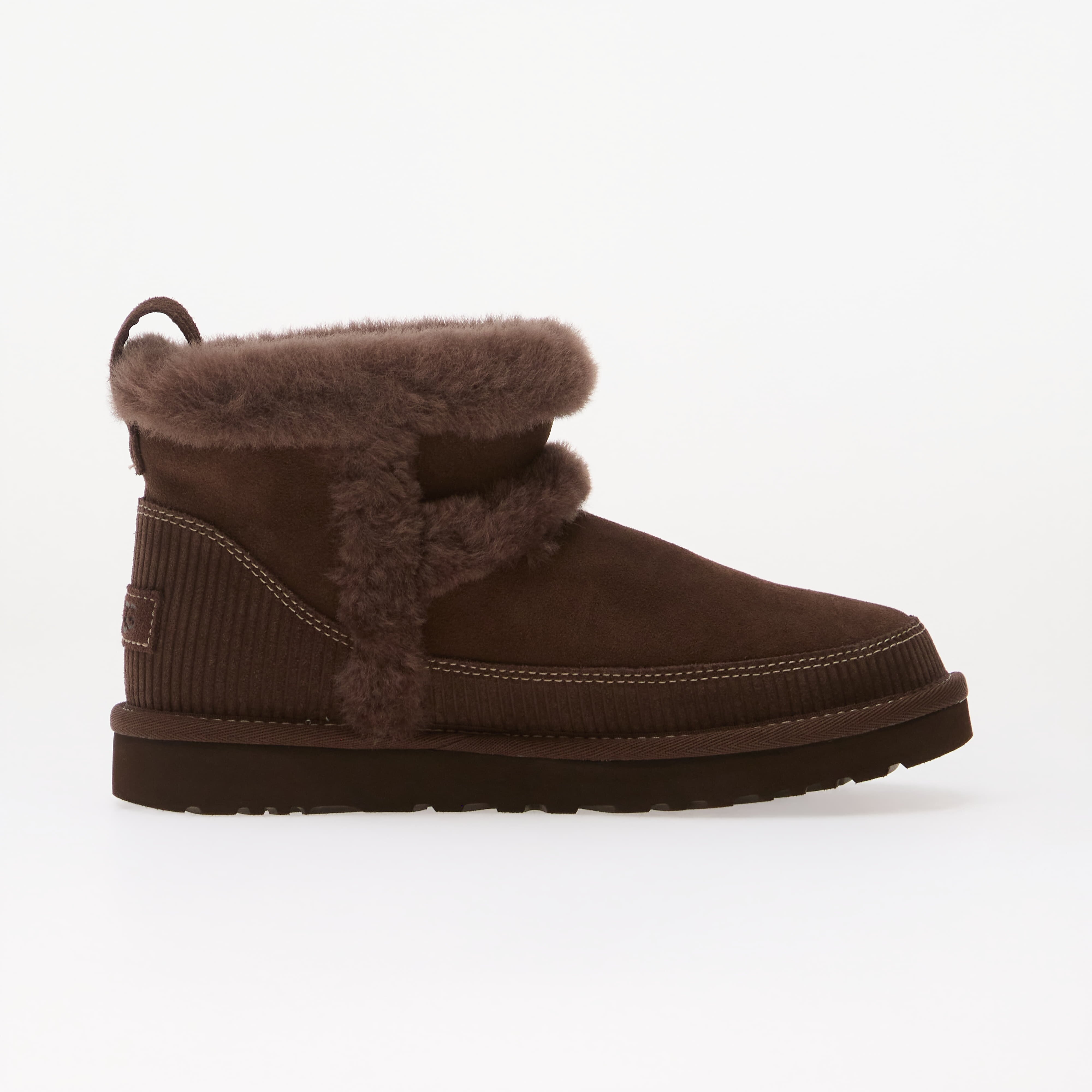 Ugg W Classic Mini Heritage Burnt Cedar