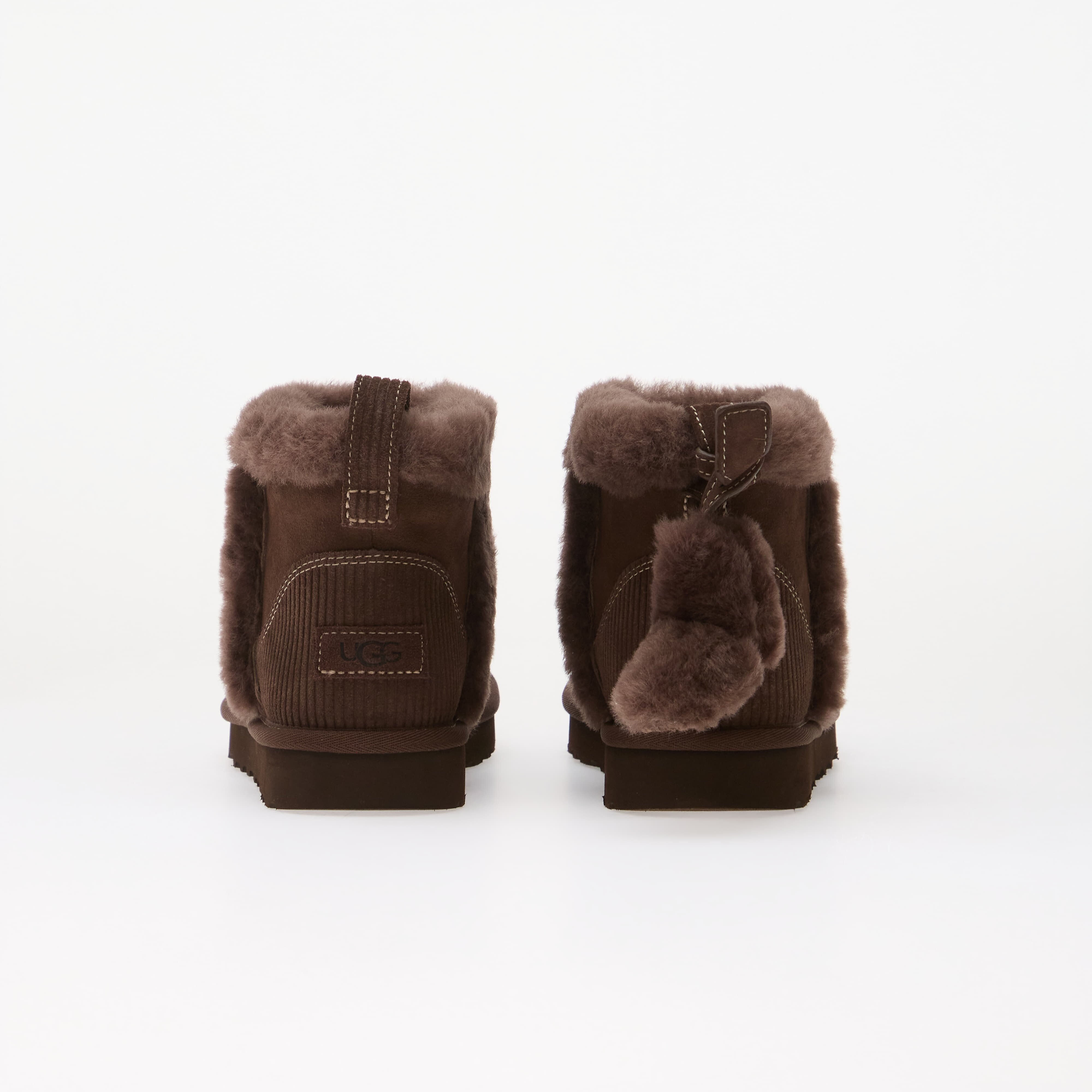 Ugg W Classic Mini Heritage Burnt Cedar