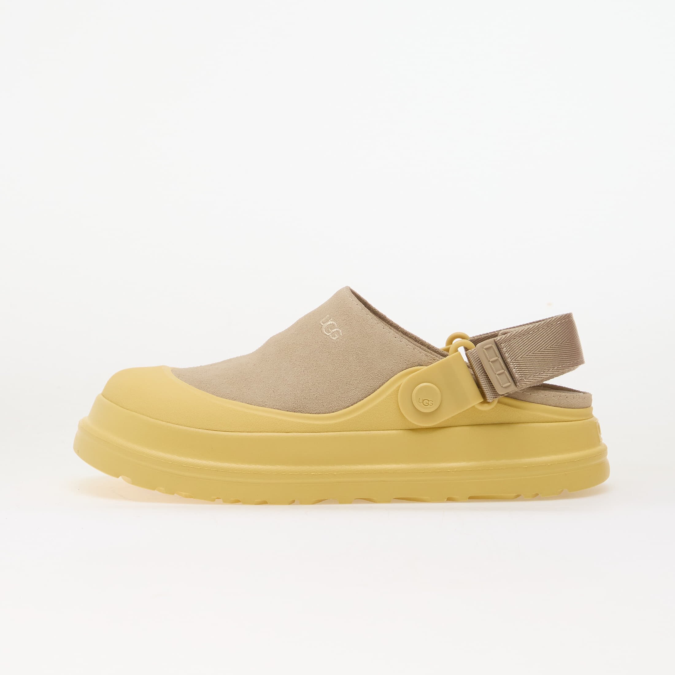 Ugg W Goldenglow Suede Clog Moonlight