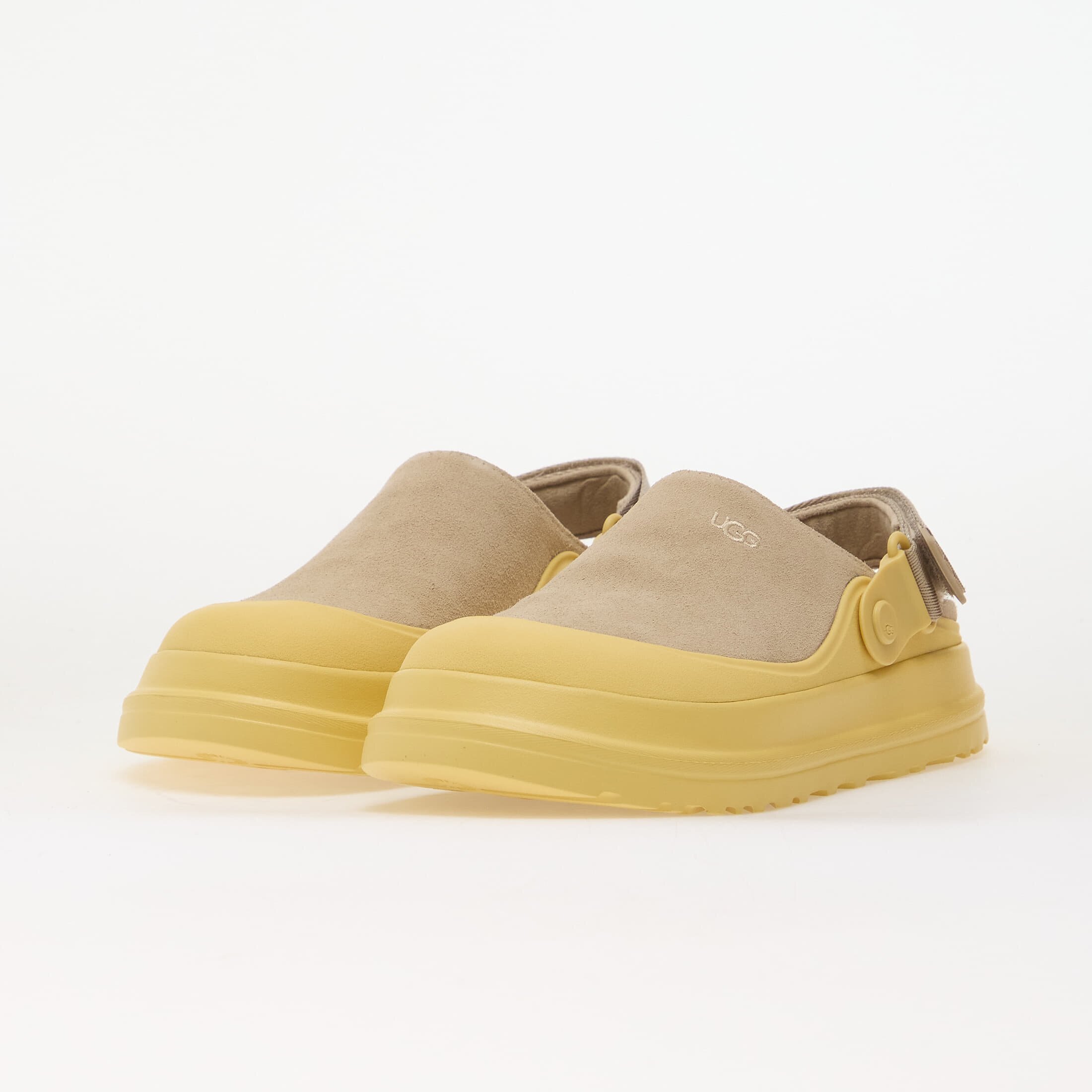 Ugg W Goldenglow Suede Clog Moonlight