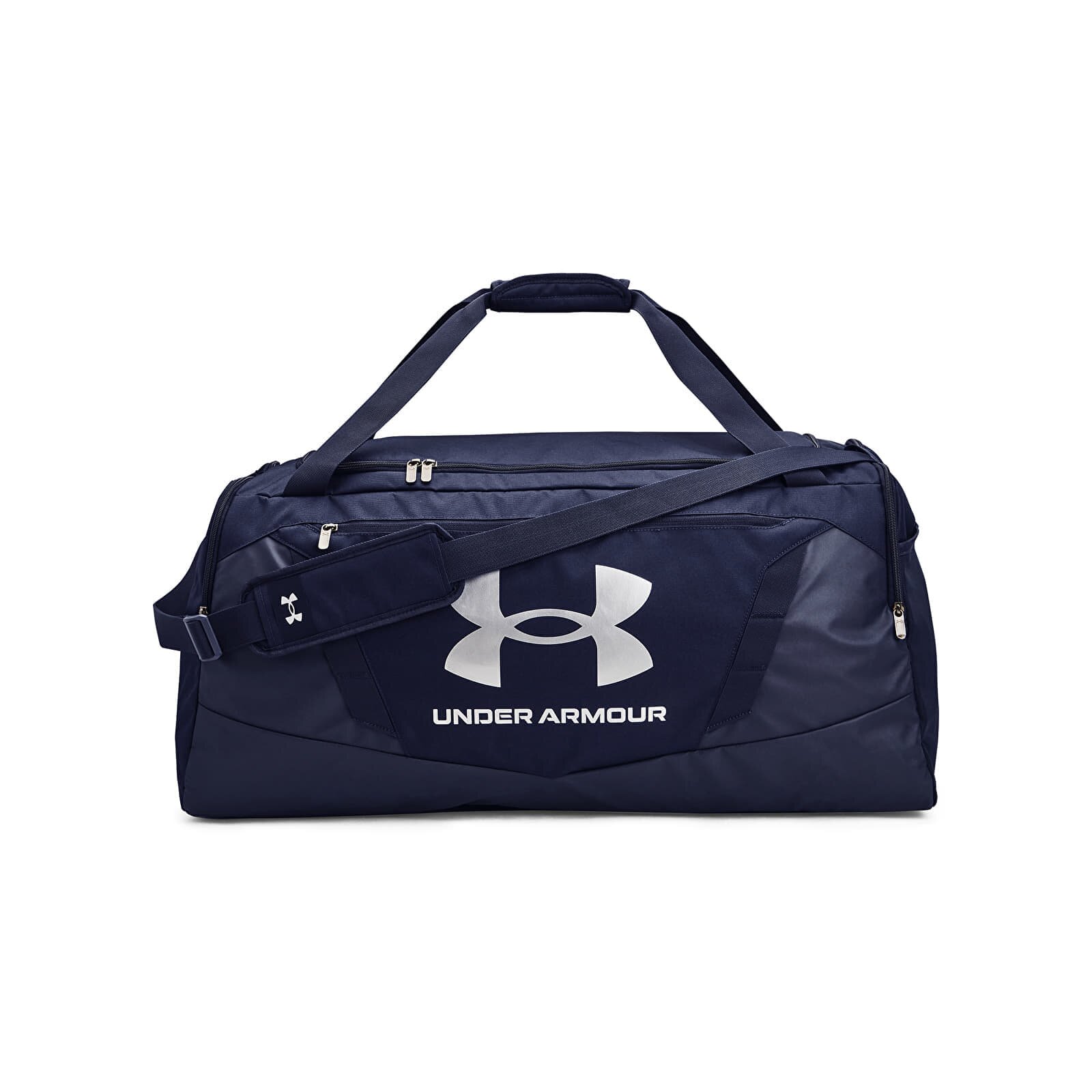 Under Armour Чанта Undeniable 5.0 Duffle Lg Midnight Navy/ Midnight Navy/ Metallic Silver