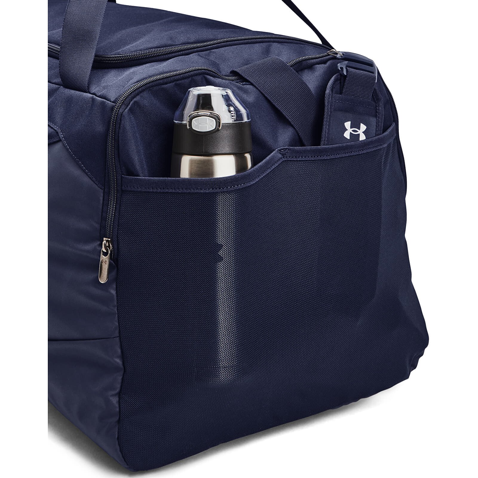 Under Armour Чанта Undeniable 5.0 Duffle Lg Midnight Navy/ Midnight Navy/ Metallic Silver