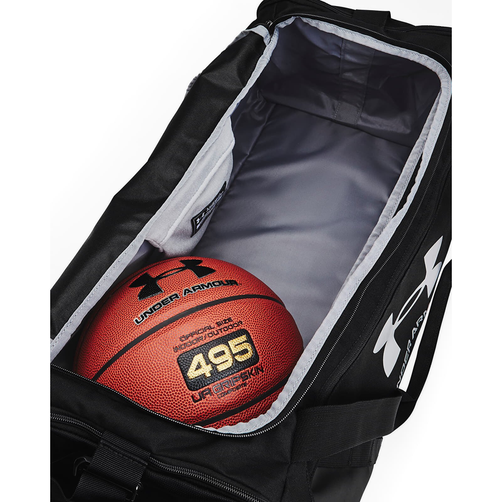 Under Armour Чанта Undeniable 5.0 Duffle Md Black/ Black/ Metallic Silver