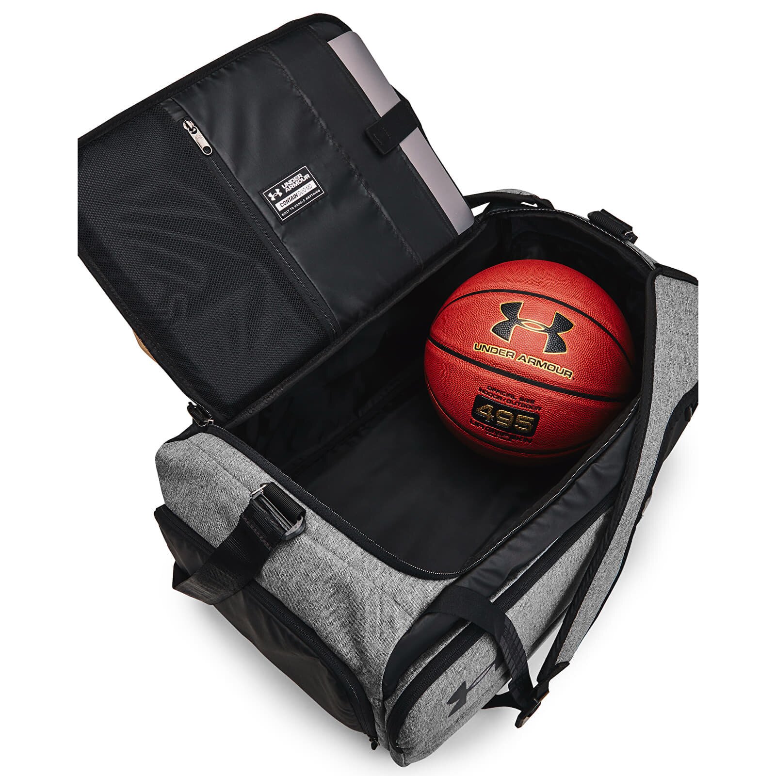 Under Armour Contain Duo MD BP Duffle Gray