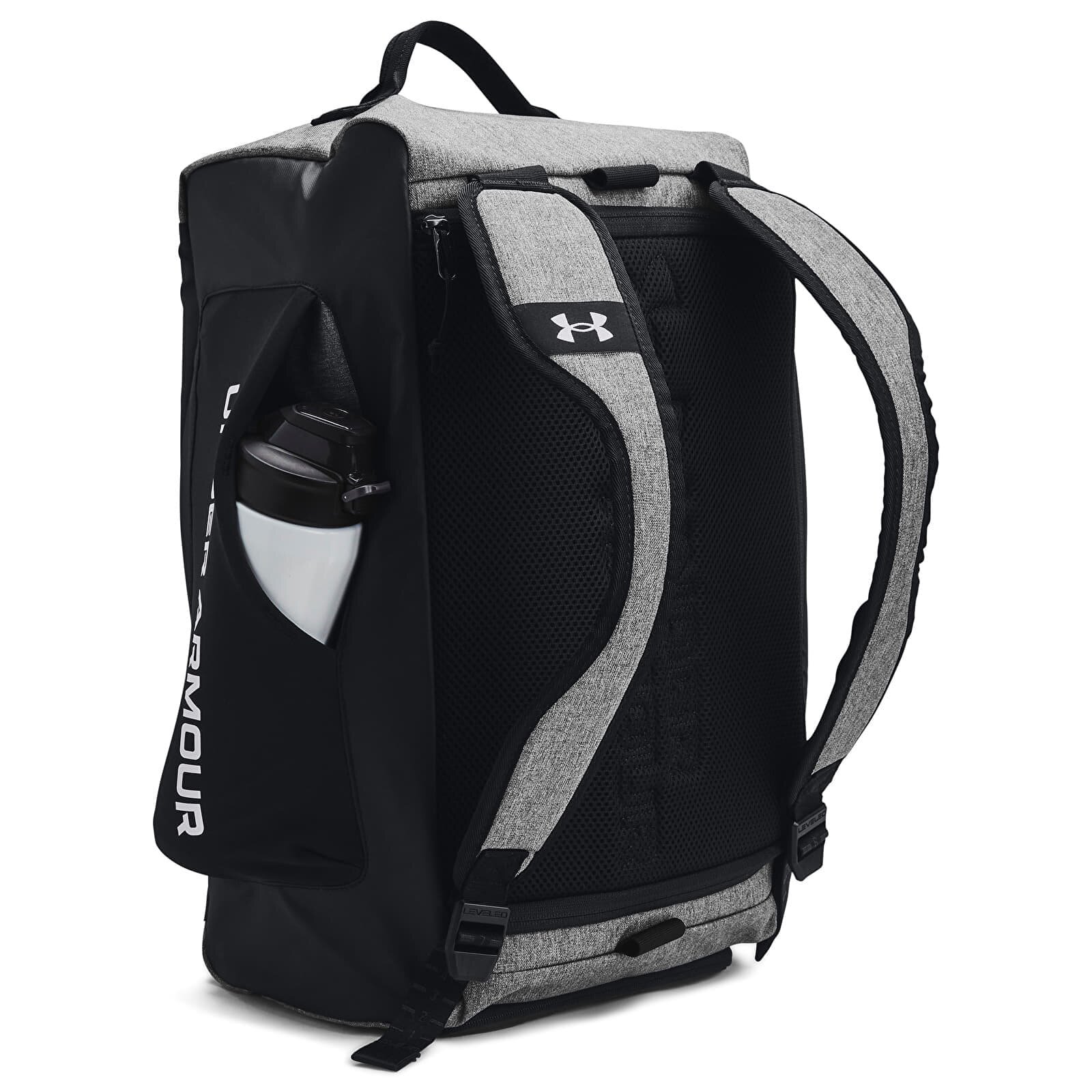 Under Armour Contain Duo SM BP Duffle Castlerock Medium Heather/ Black/ White