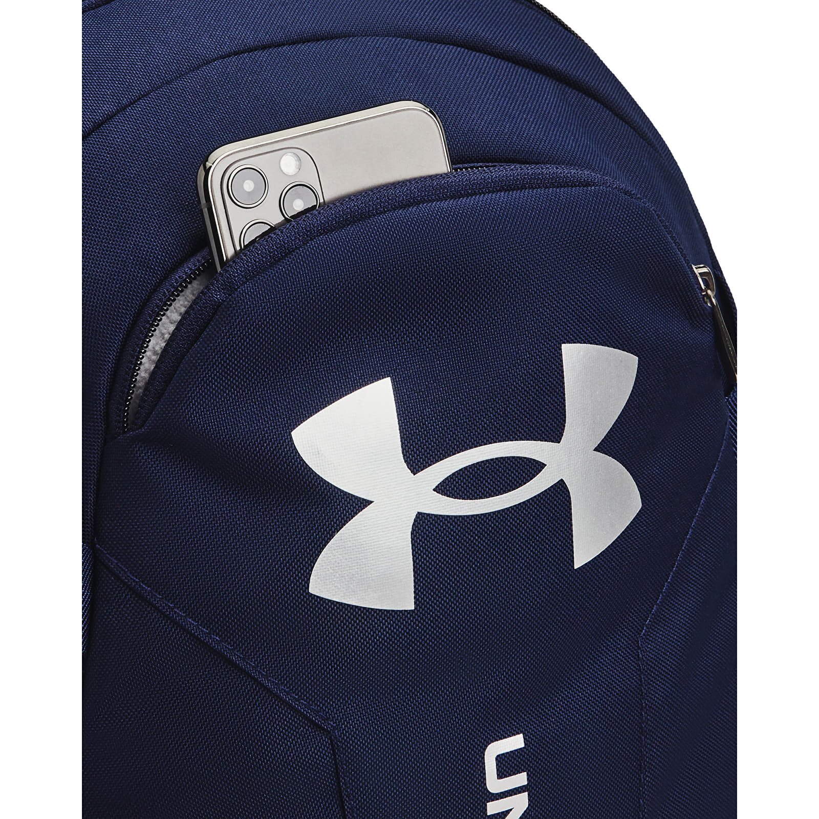 Under Armour Раница Hustle Lite Backpack Midnight Navy/ Midnight Navy/ Metallic Silver