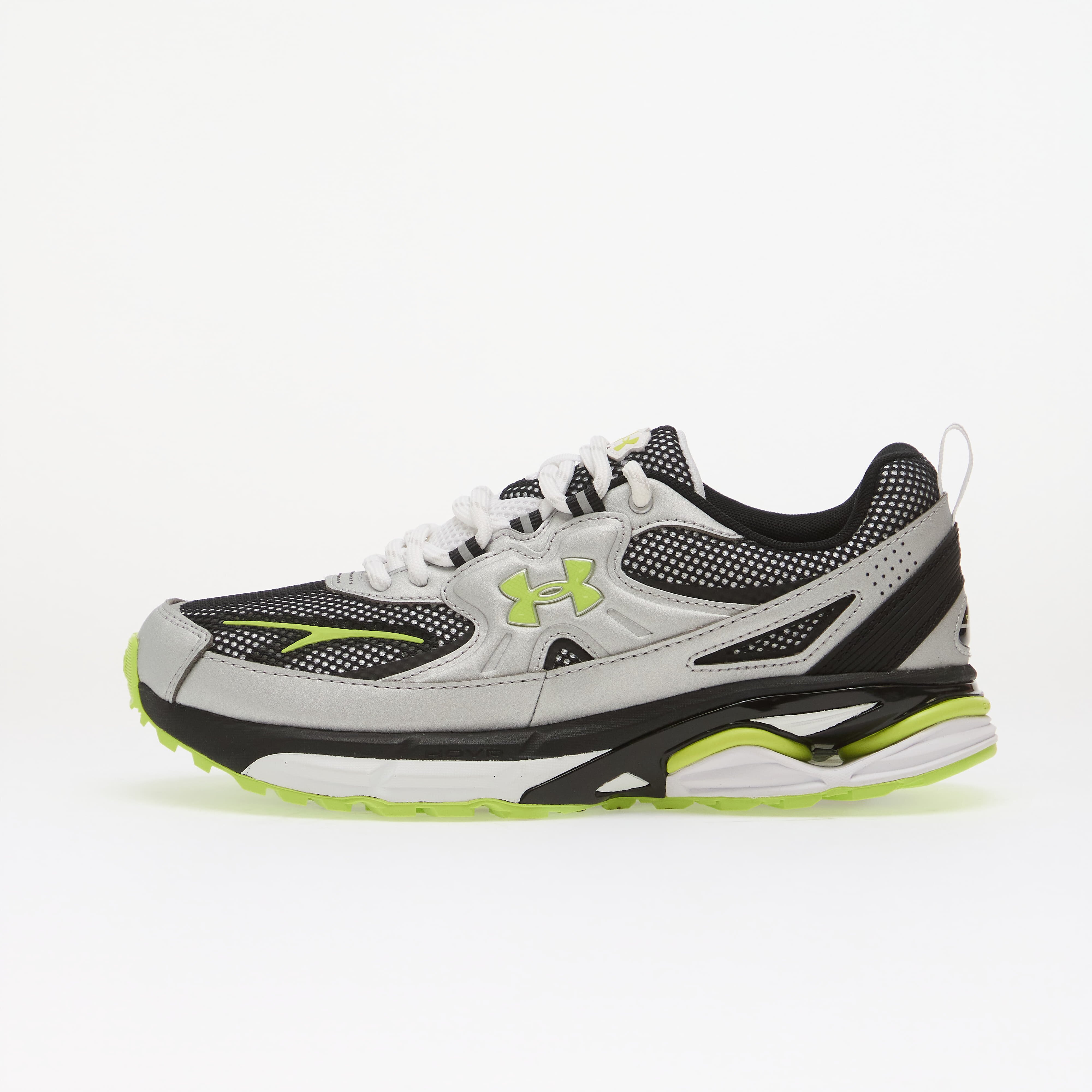 Under Armour Сникърси Apparition Tech Metallic Silver/ White/ Green Citrine