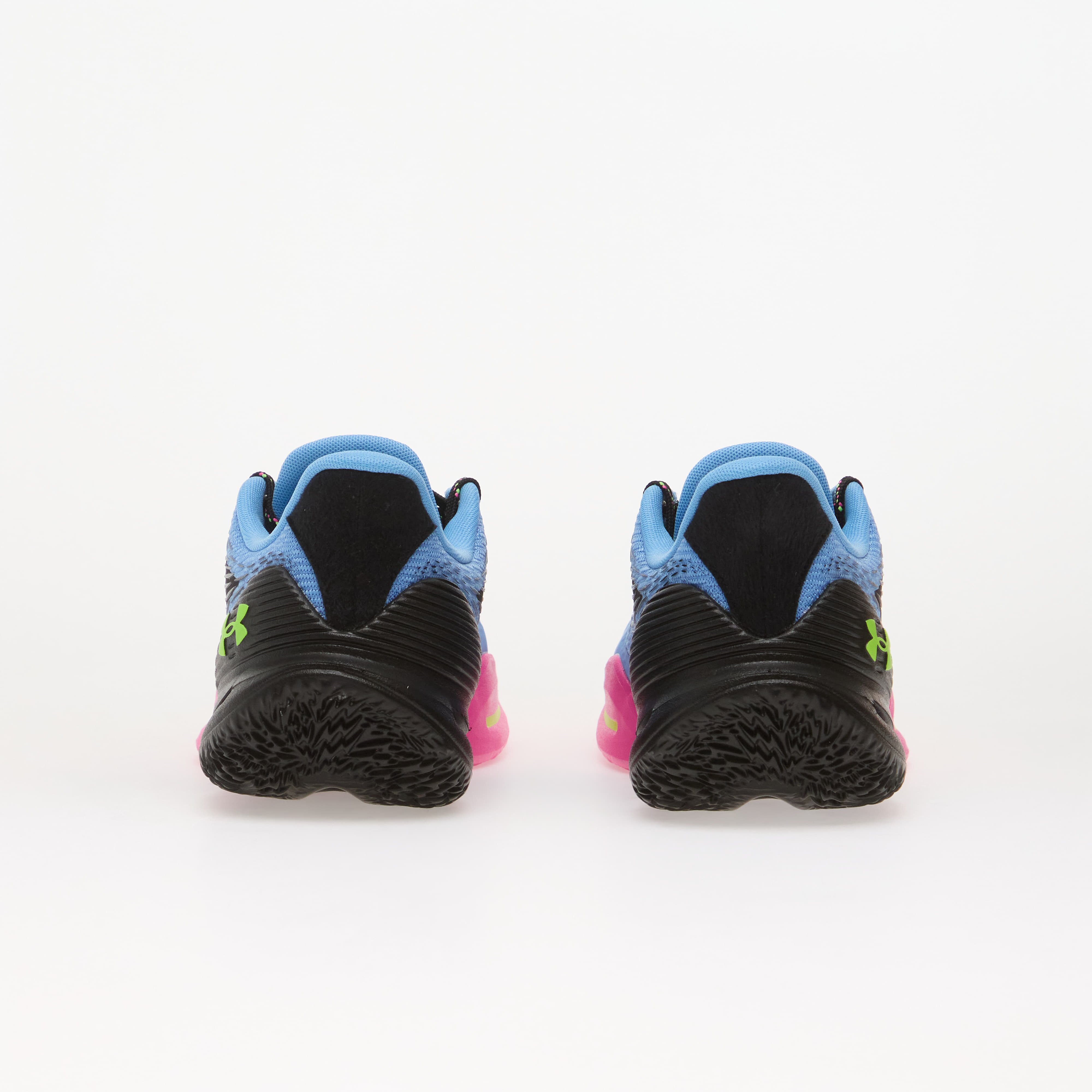 Under Armour Сникърси D. FOX 3 Black/ Horizon Blue/ Hyper Green