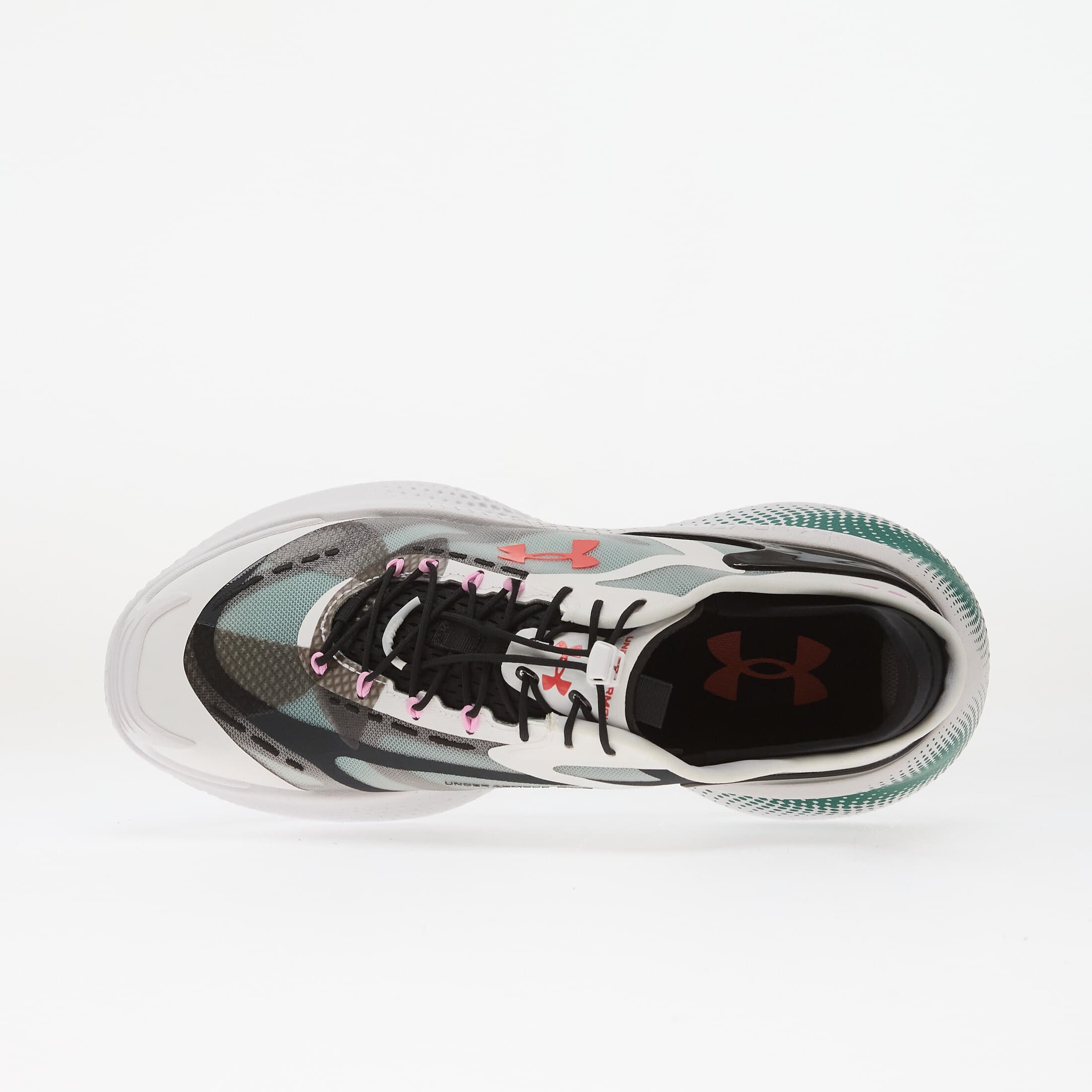 Under Armour Сникърси Echo White/ Valiant Green/ Black