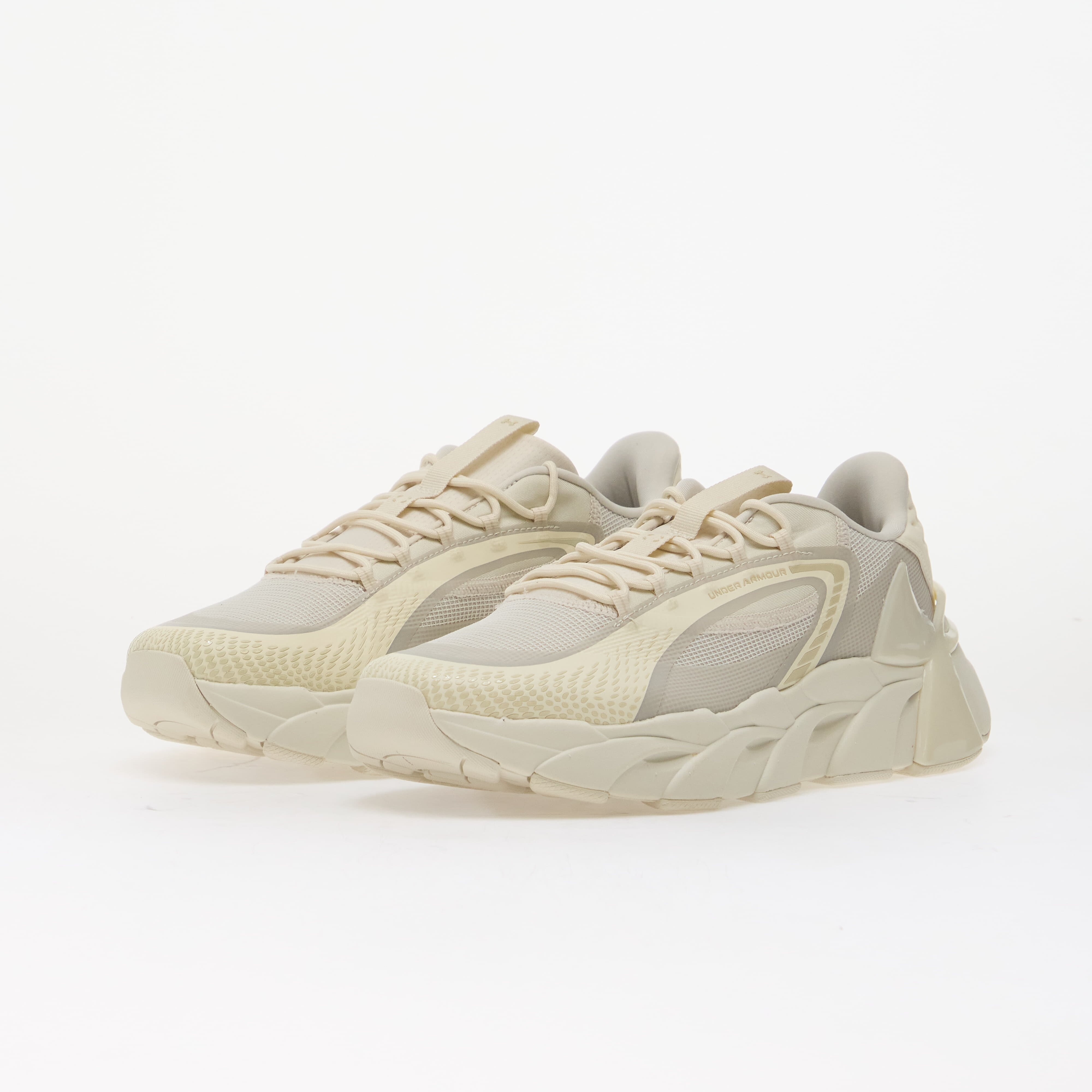 Under Armour Сникърси HB Trainer Sport Summit White/ Stone/ Metallic Cristal Gold