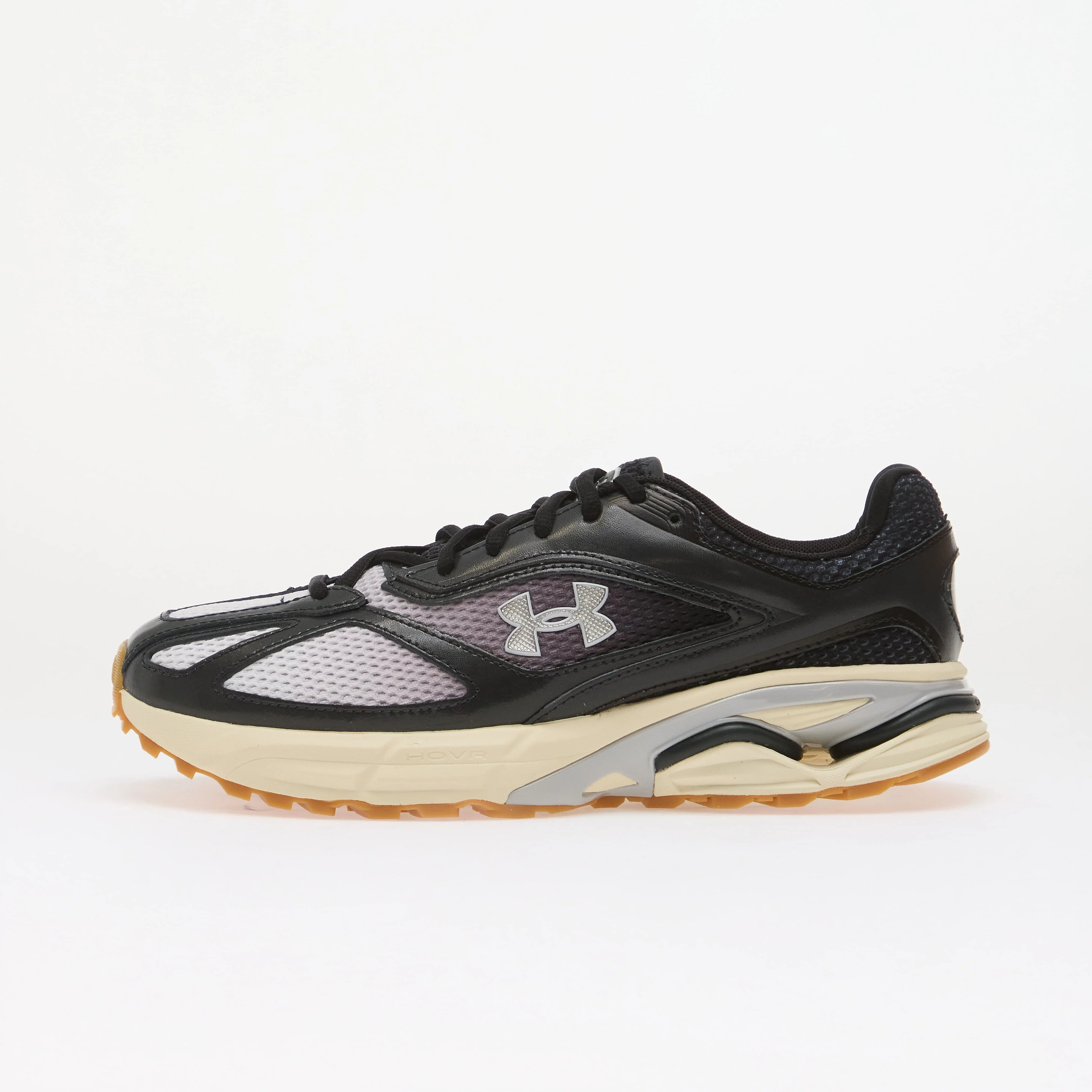 Under Armour Сникърси HOVR Apparition RTRFTR TC Black/ Winter White/ Metallic Silver