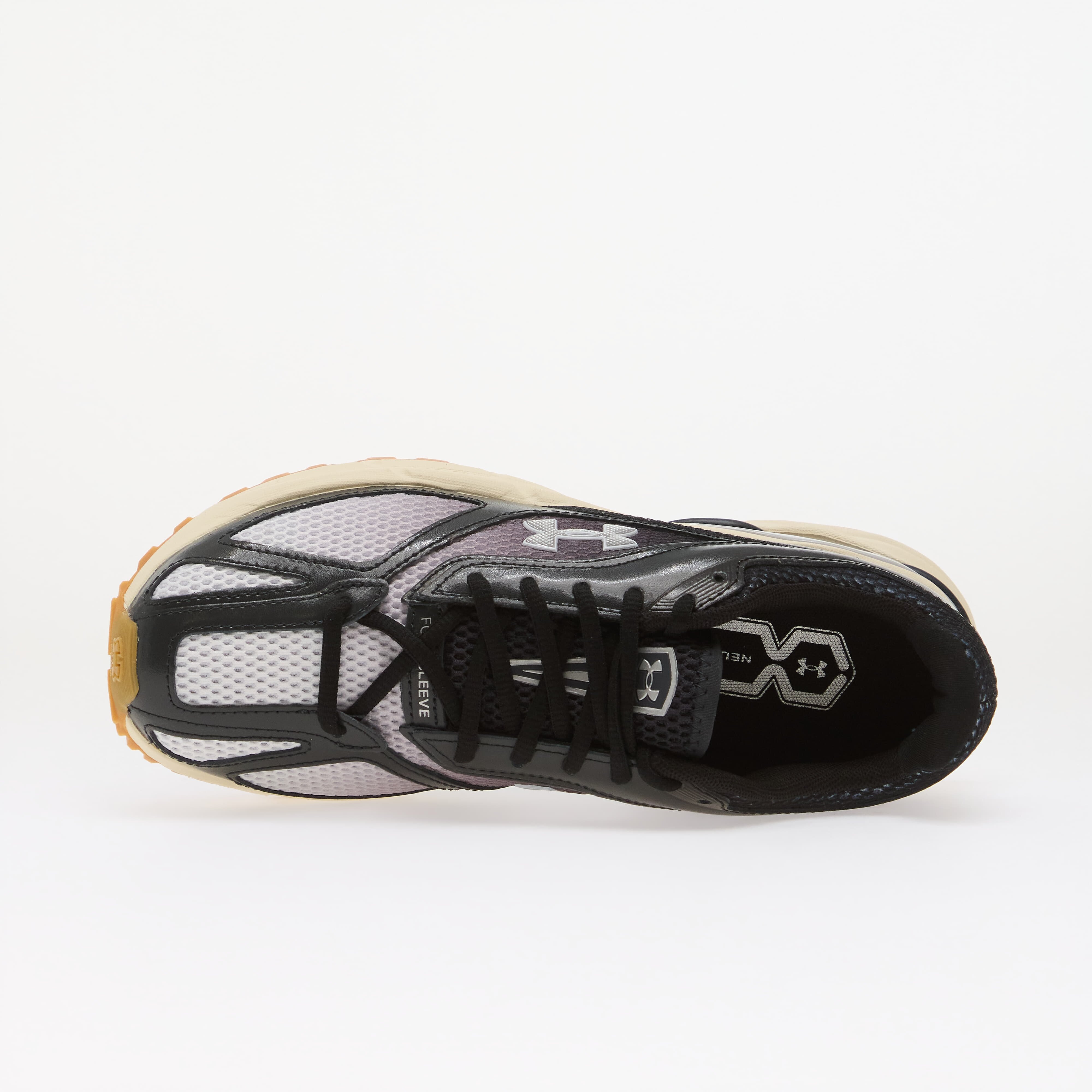 Under Armour Сникърси HOVR Apparition RTRFTR TC Black/ Winter White/ Metallic Silver