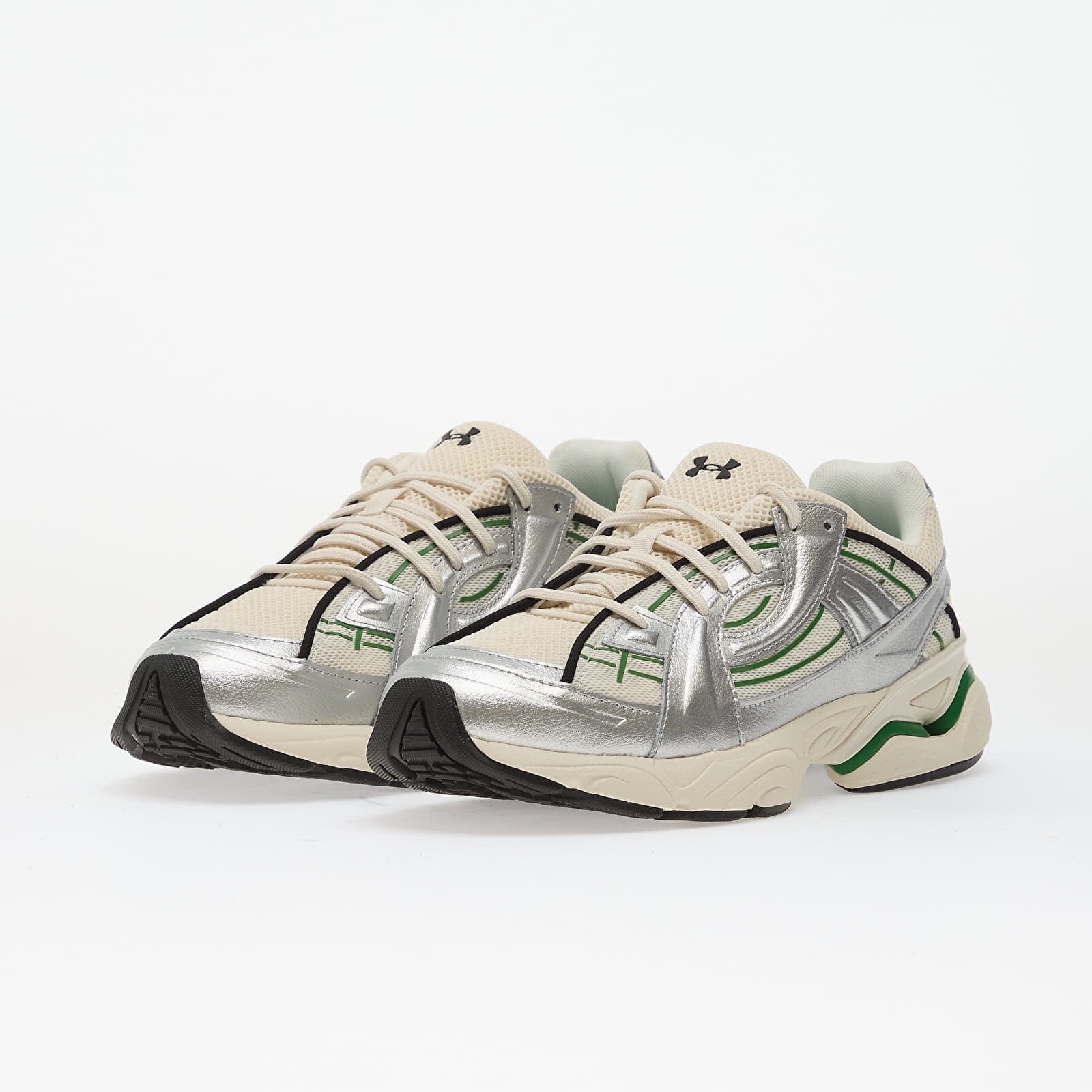 Under Armour Сникърси Sola Beige/ Green