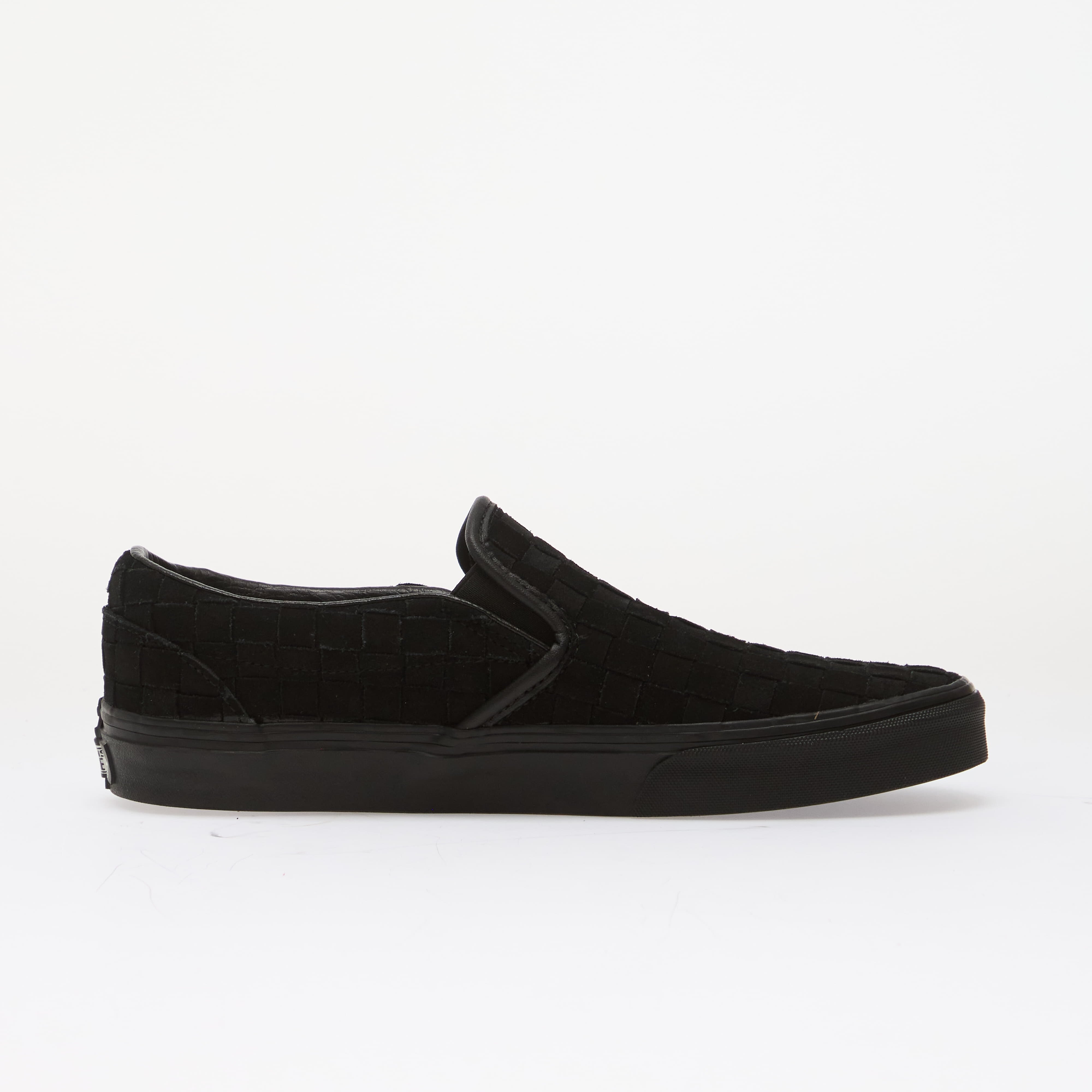 Vans Сникърси Classic Slip-On Woven Suede Black/ Black