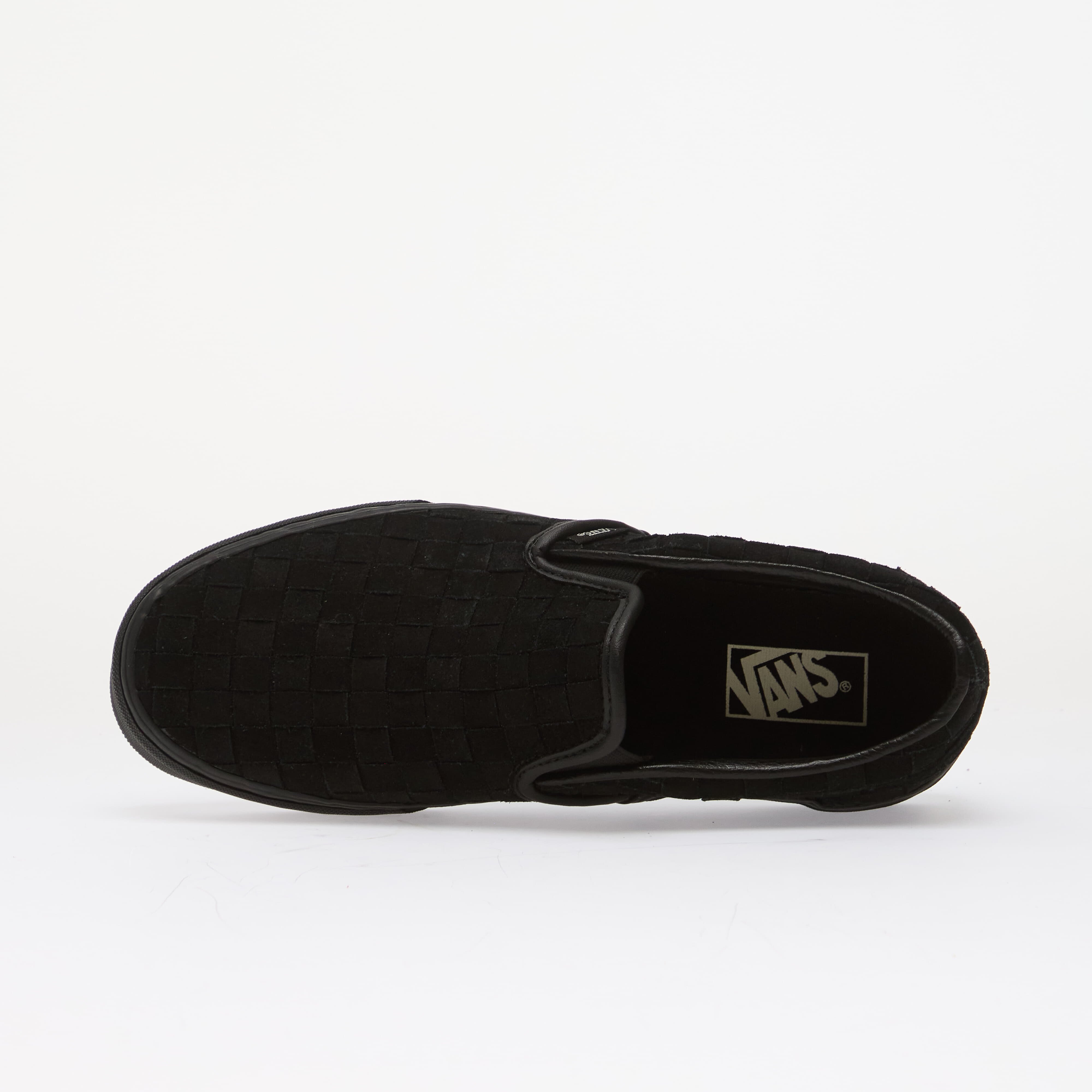 Vans Сникърси Classic Slip-On Woven Suede Black/ Black
