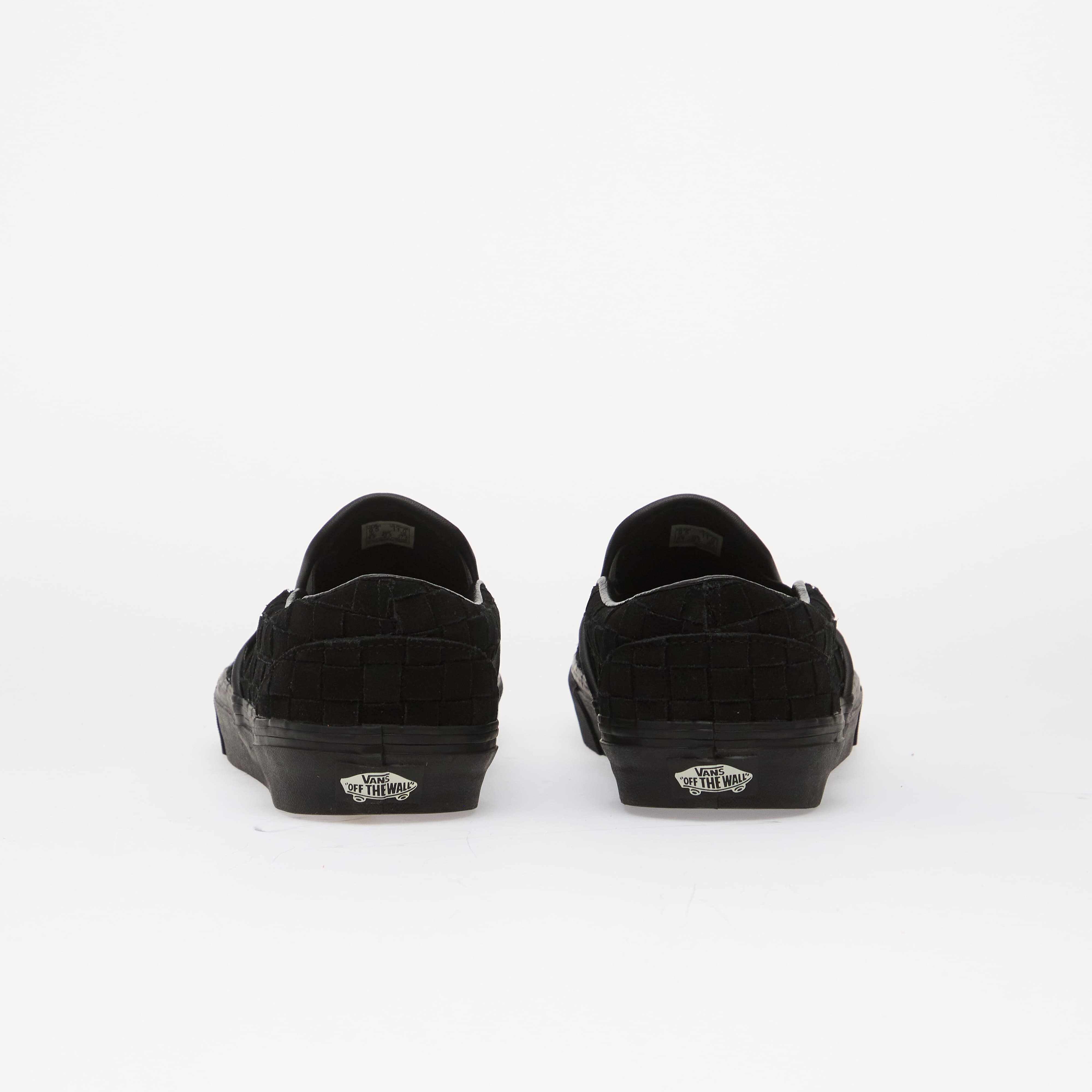 Vans Сникърси Classic Slip-On Woven Suede Black/ Black
