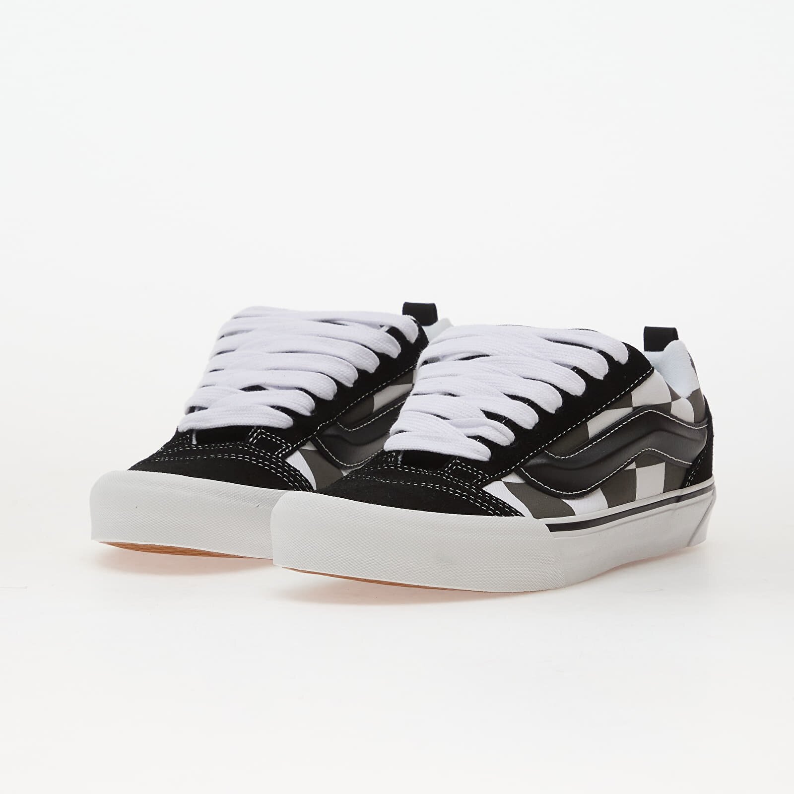 Vans Сникърси Knu Skool Mega Check Gray Black